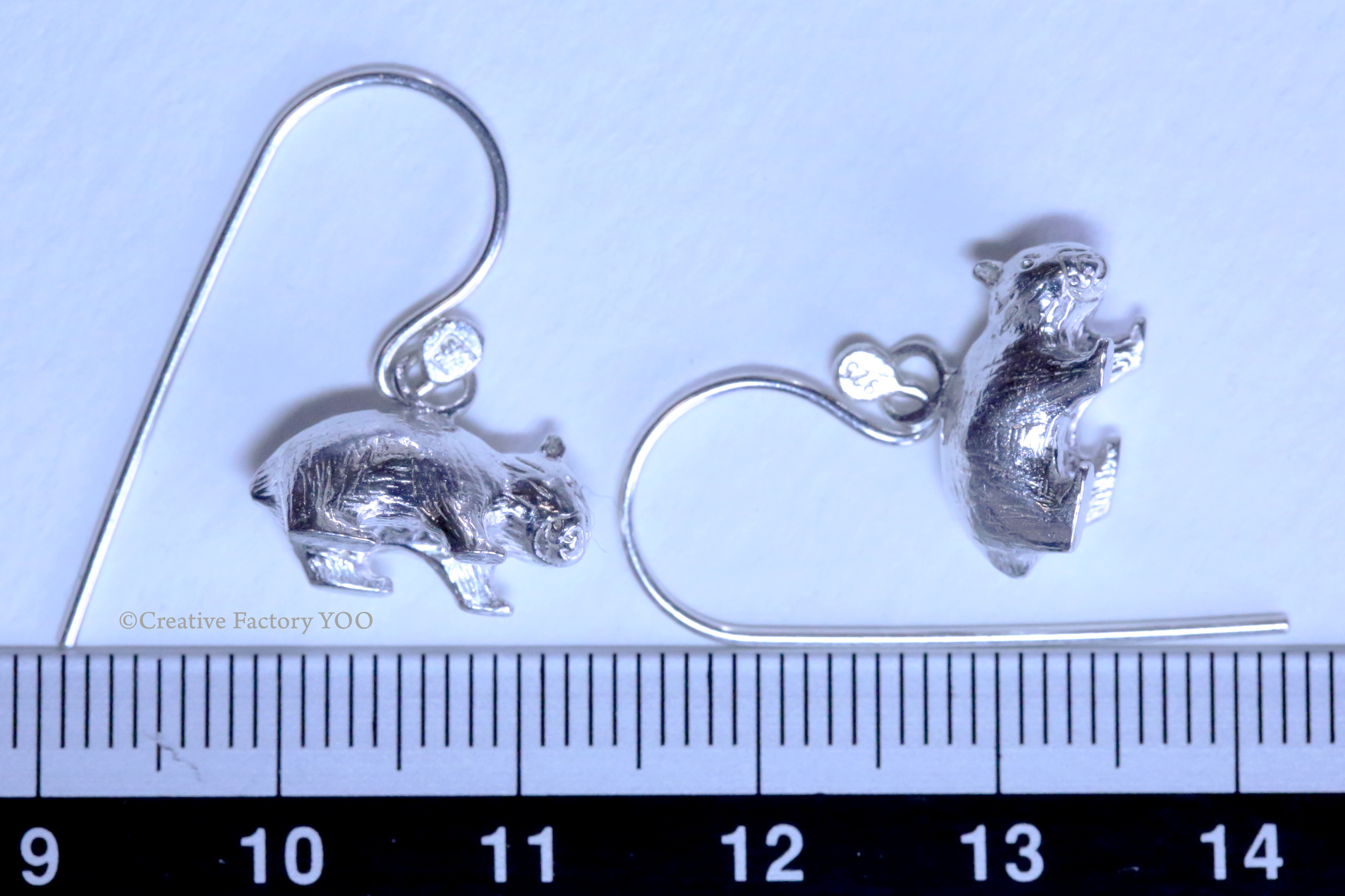 Common Wombat Earrings