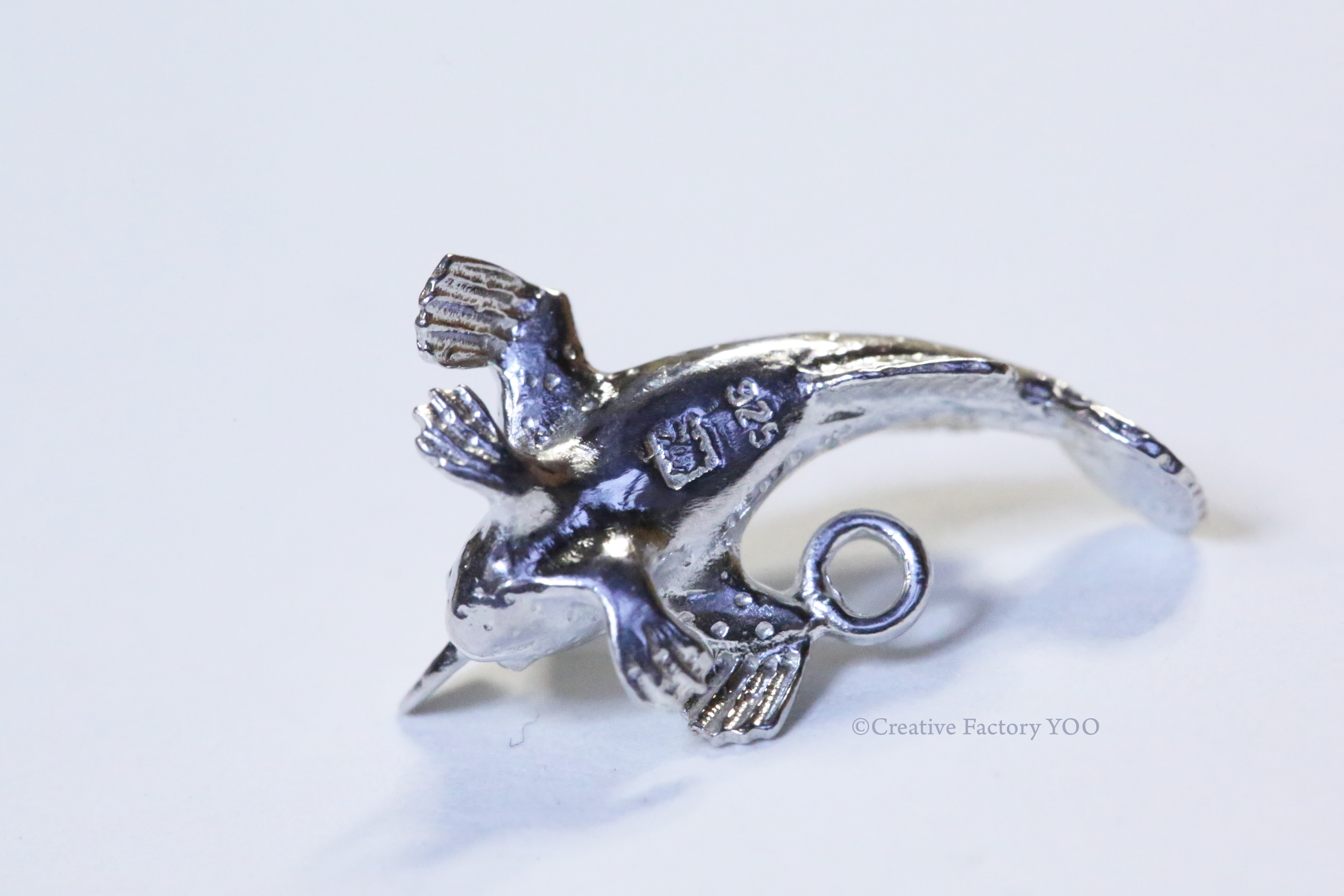 Spotted Handfish Pendant with Chain