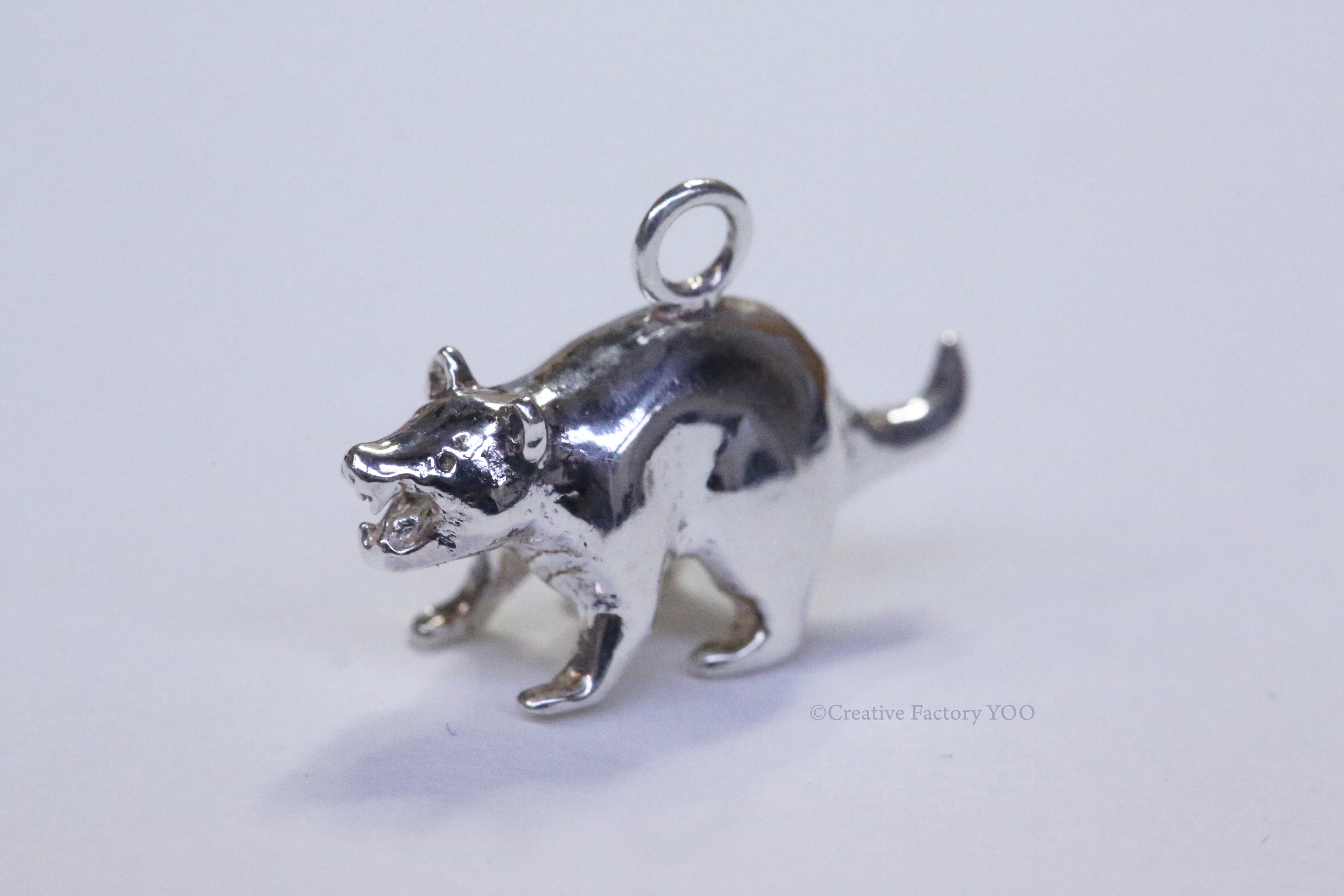 Tasmanian Devil Pendant with Chain