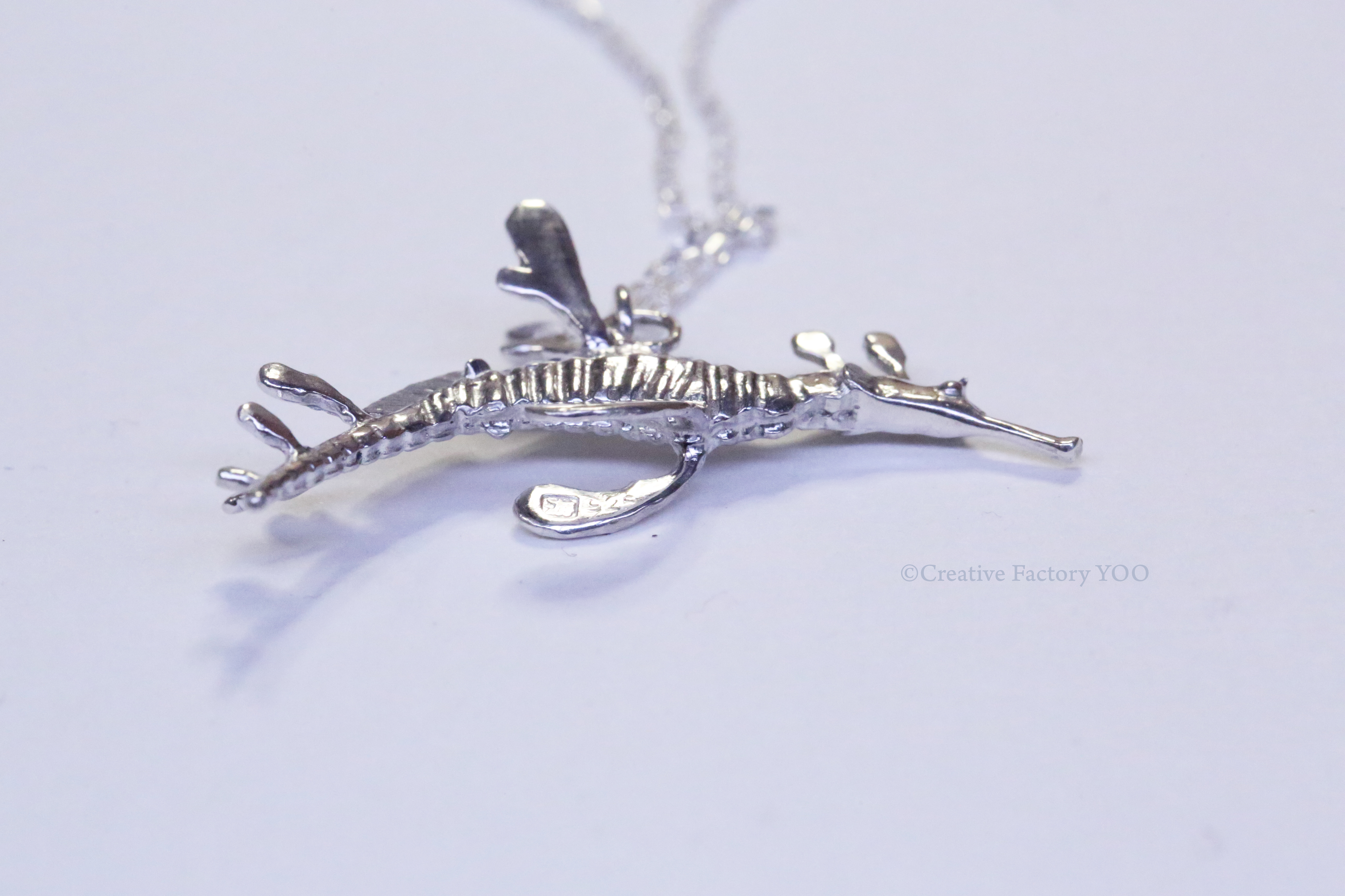 Weedy Seadragon Pendant with Chain
