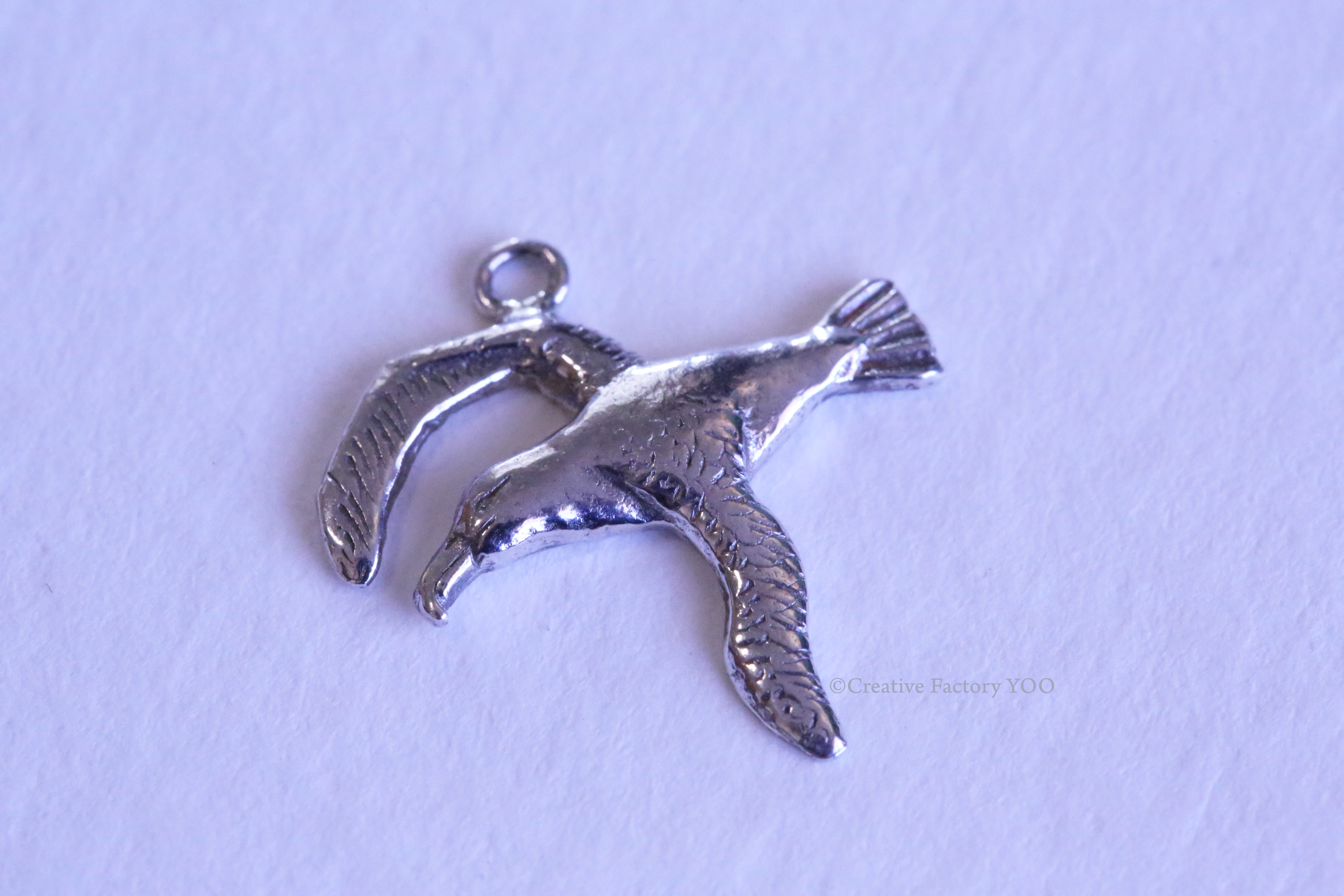 Wandering Albatross Pendant with Chain