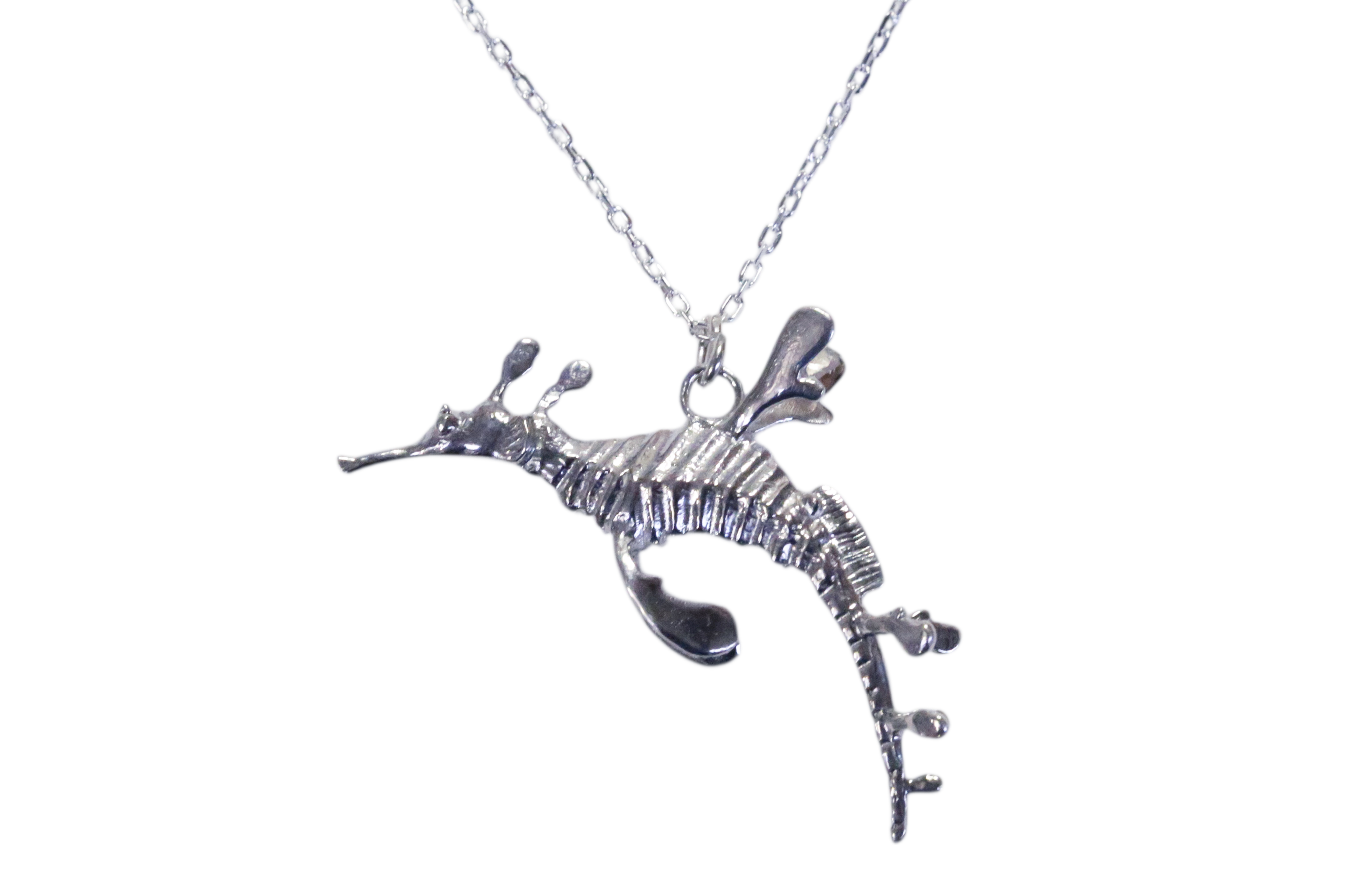 Weedy Seadragon Pendant with Chain