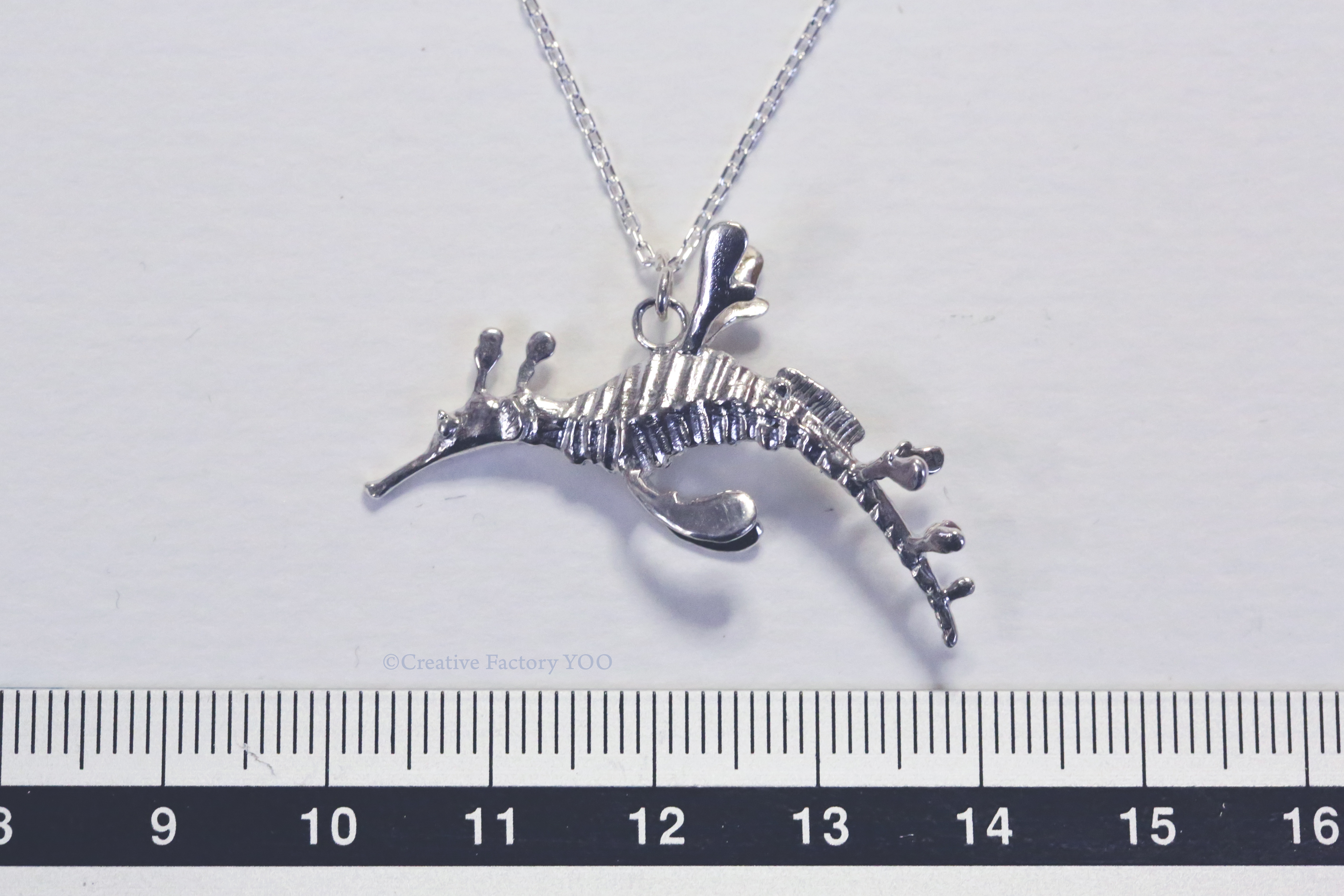 Weedy Seadragon Pendant with Chain