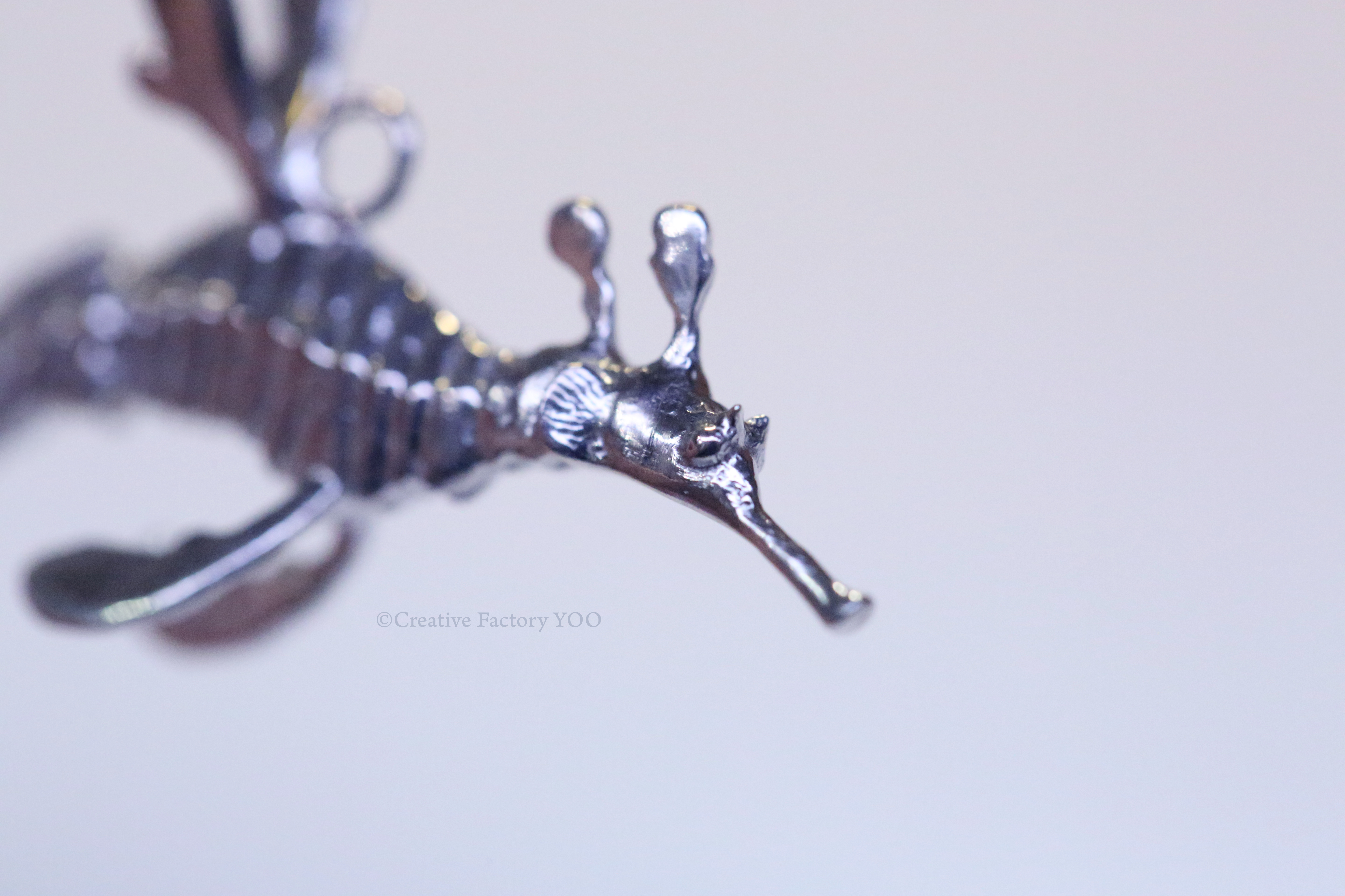 Weedy Seadragon Pendant with Chain