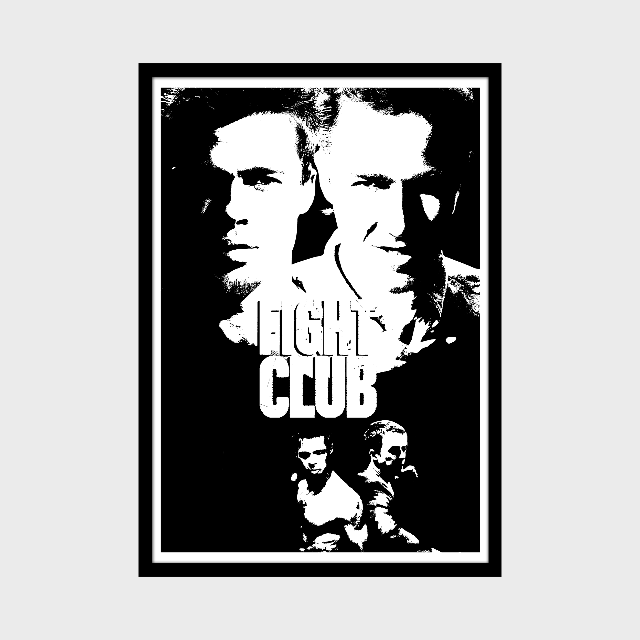 Quadro Clube da Luta