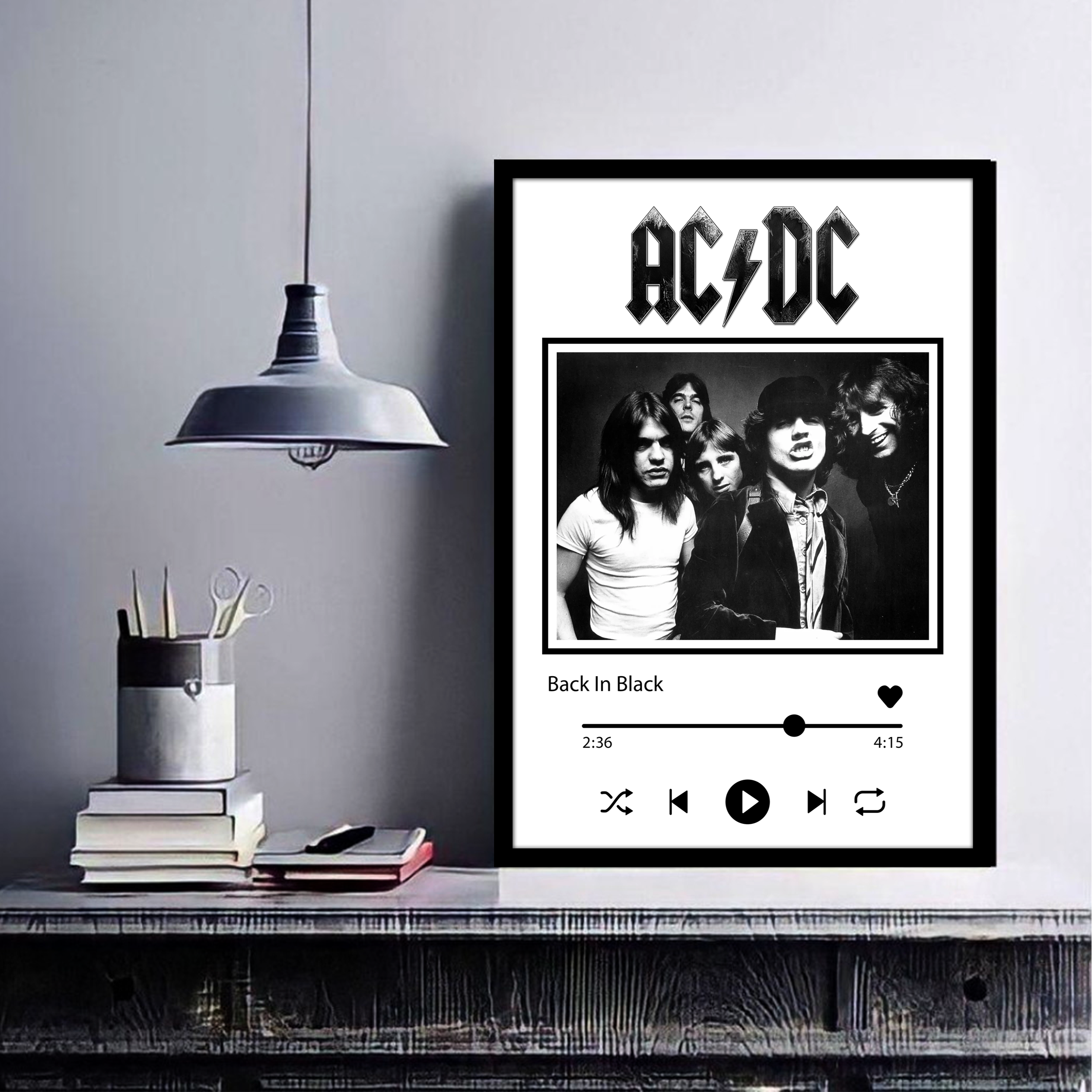 Quadro AC/DC PlayMusic