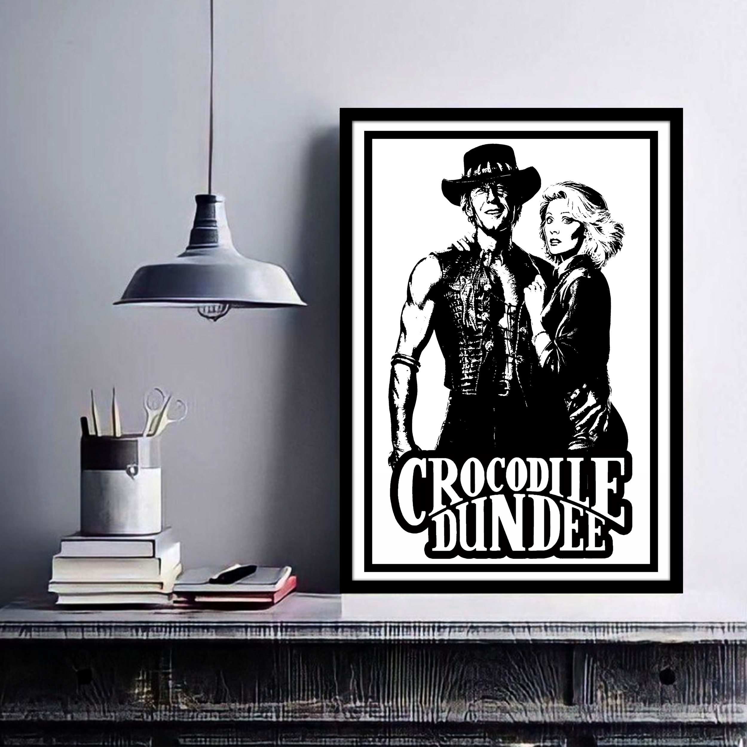 Quadro Crocodile Dundee