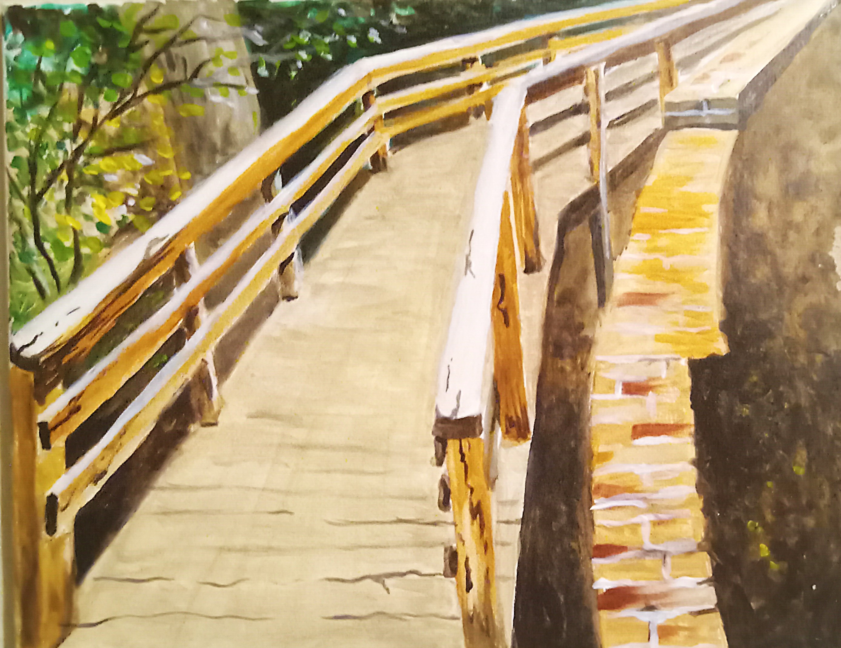 Landscapes of Bayou Bend Series Bridge 4