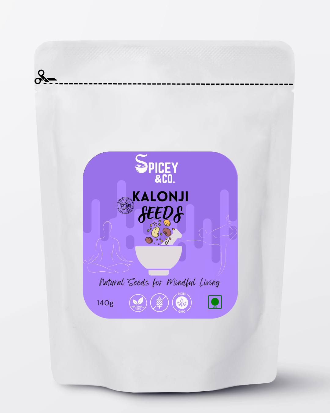 SpiceyNCo Premium Kalonji Seeds (Nigella Sativa) 200 g – 100% Natural Superseed | Immune‑Boosting, Anti‑Inflammatory & Antioxidant Hero