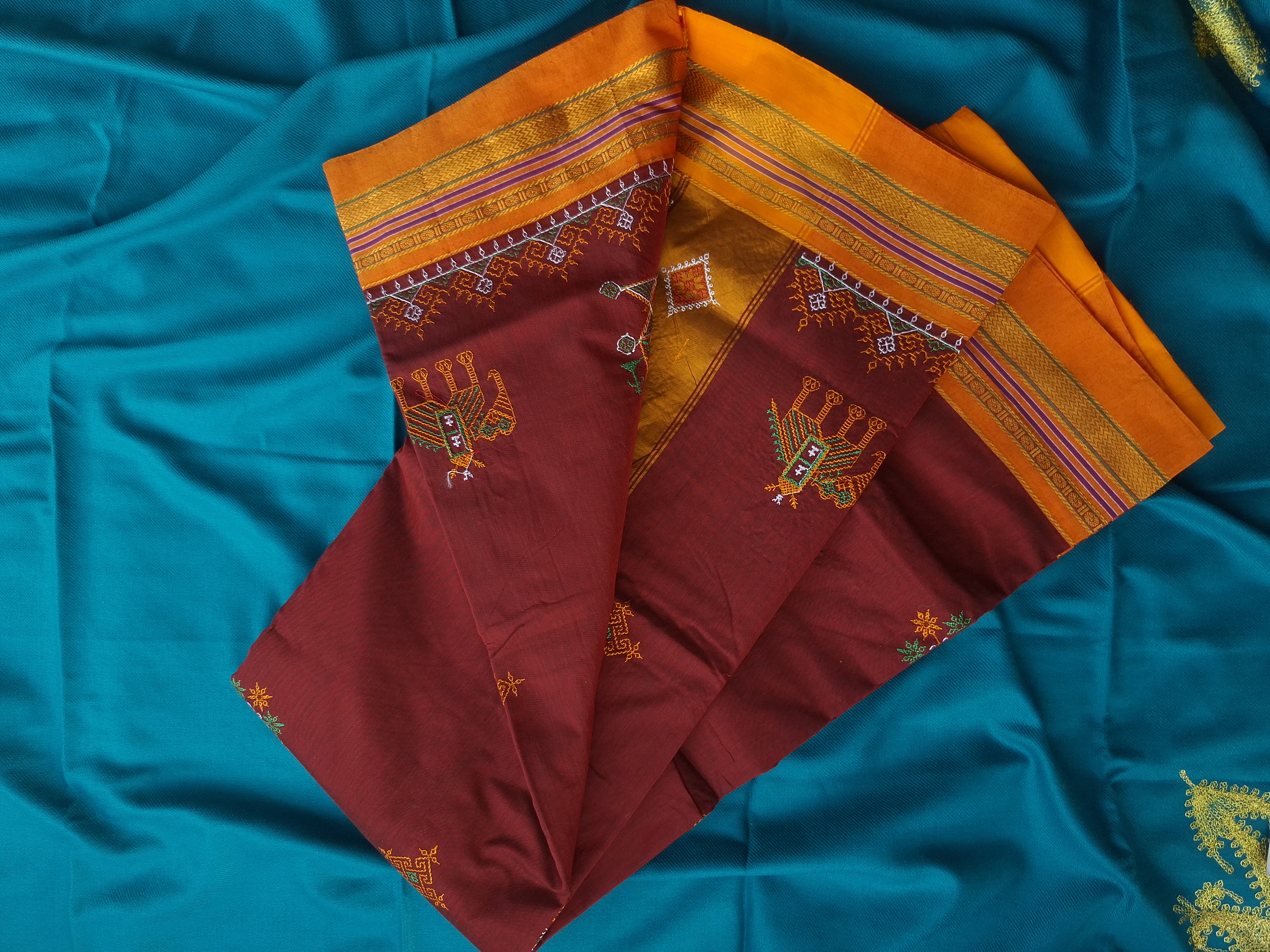 Masrai kasuti cotton saree(KM-09)
