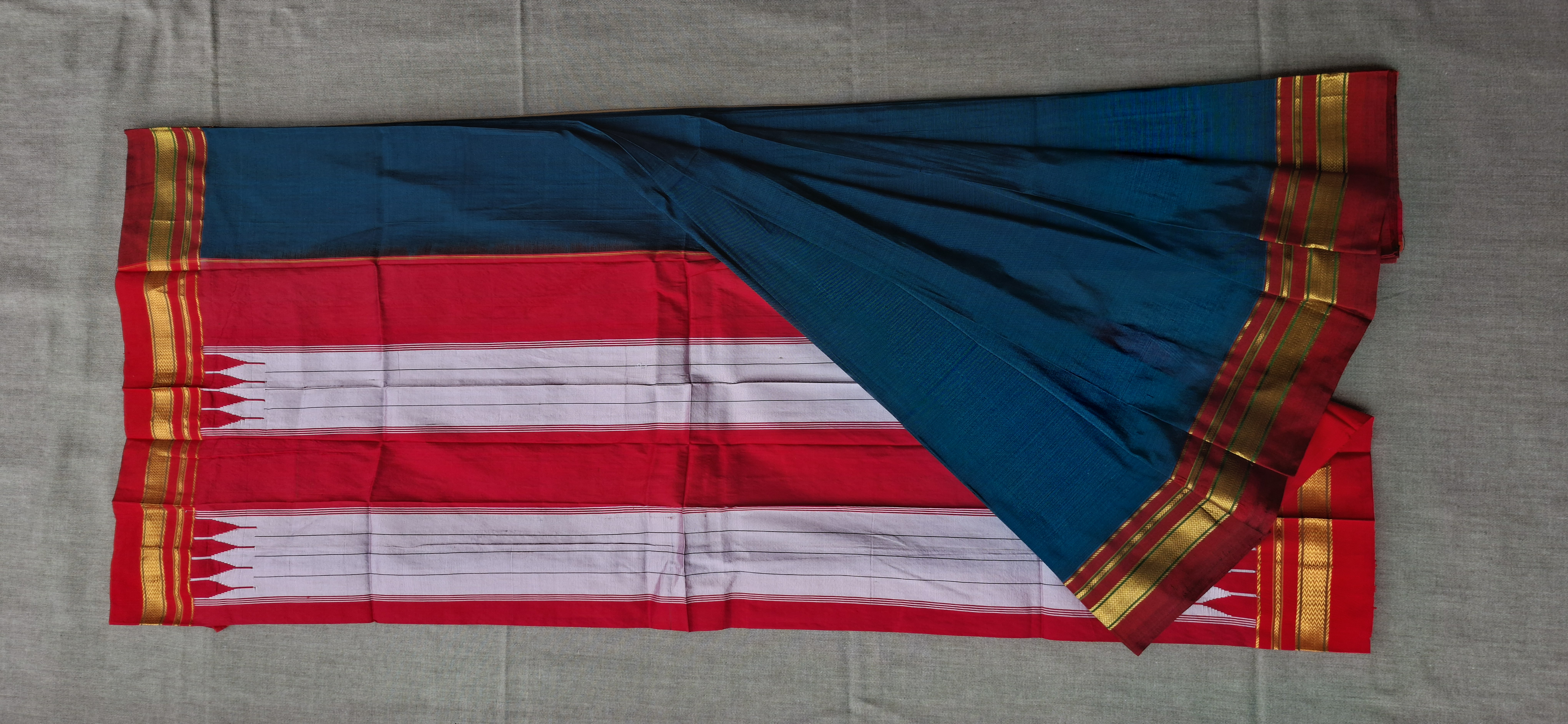 Traditional South Silk pallu Sarees-(IPS-86)