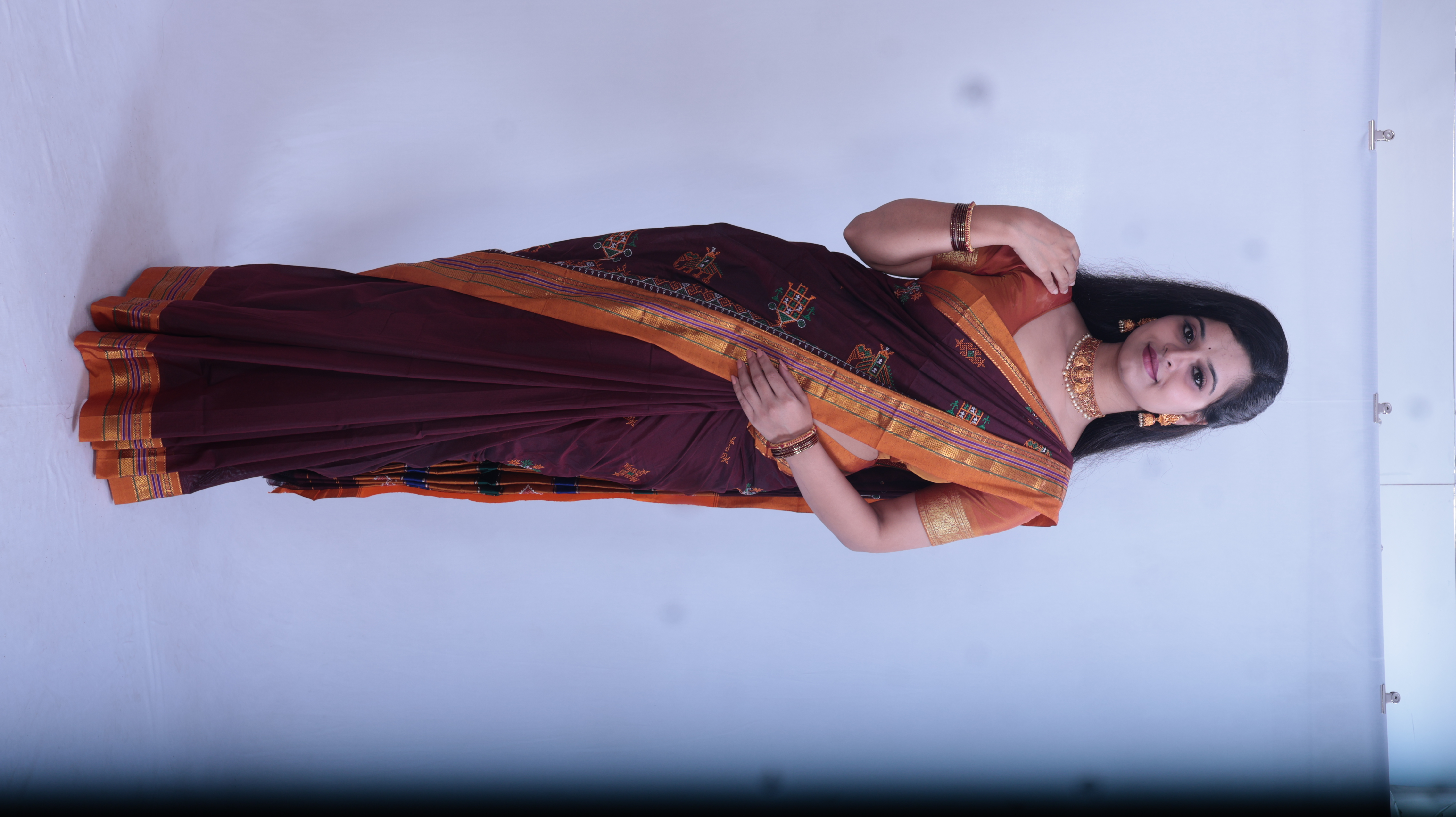 Masrai kasuti cotton saree(KCB-04)