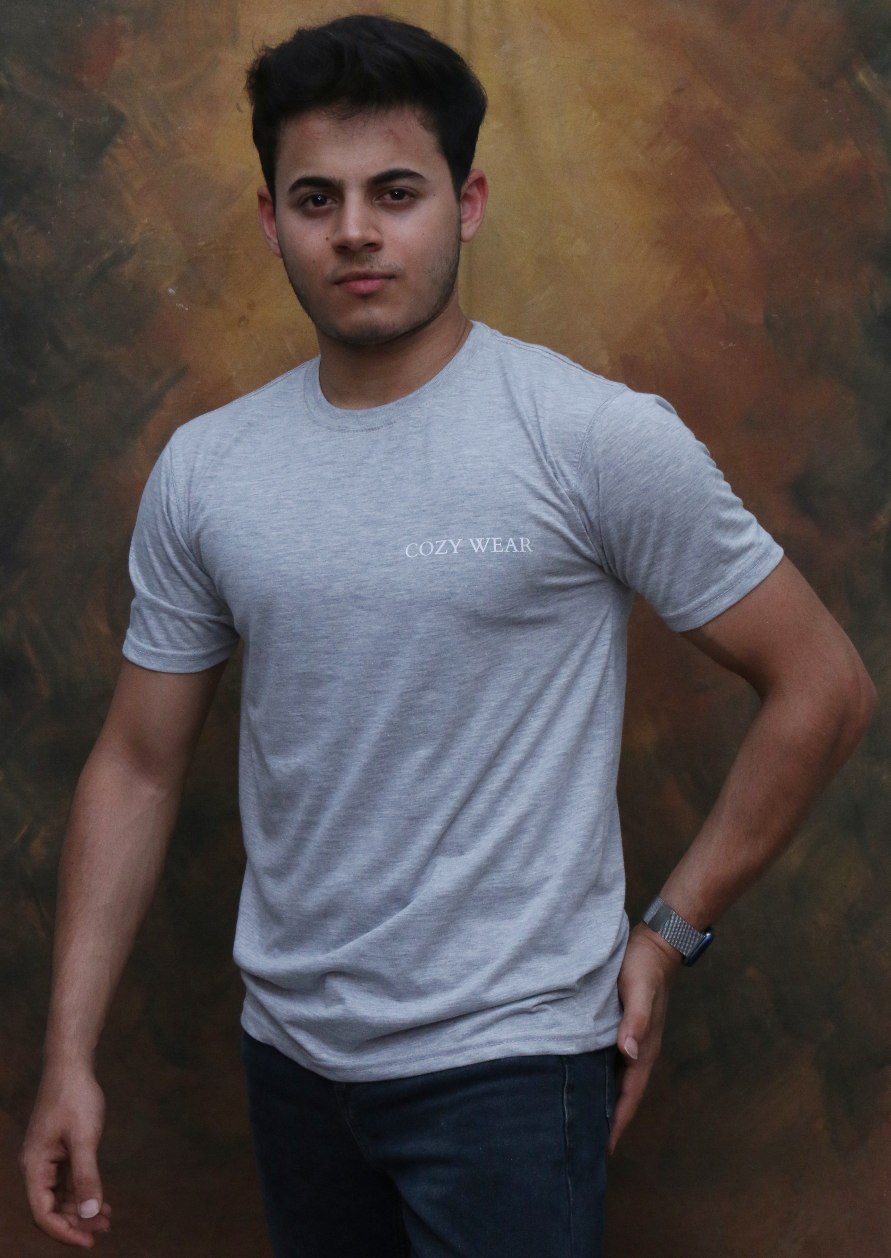 COZY WEAR Gray T-shirt 