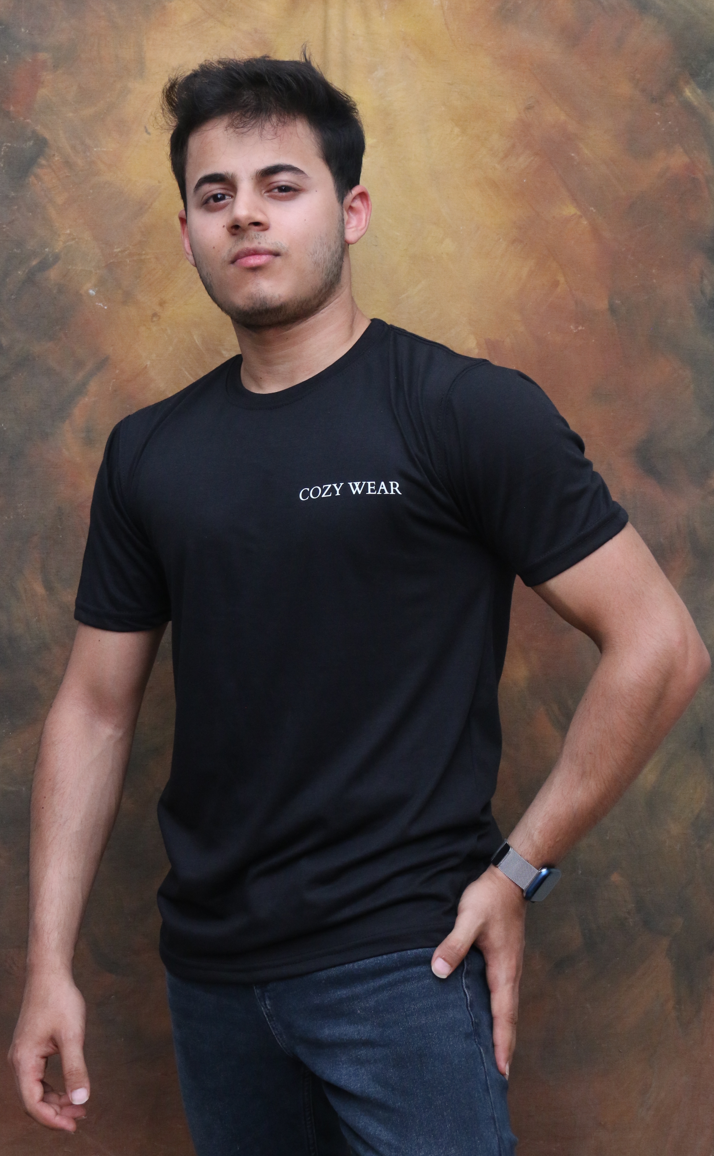 Cozy Wear Black T-Shirt