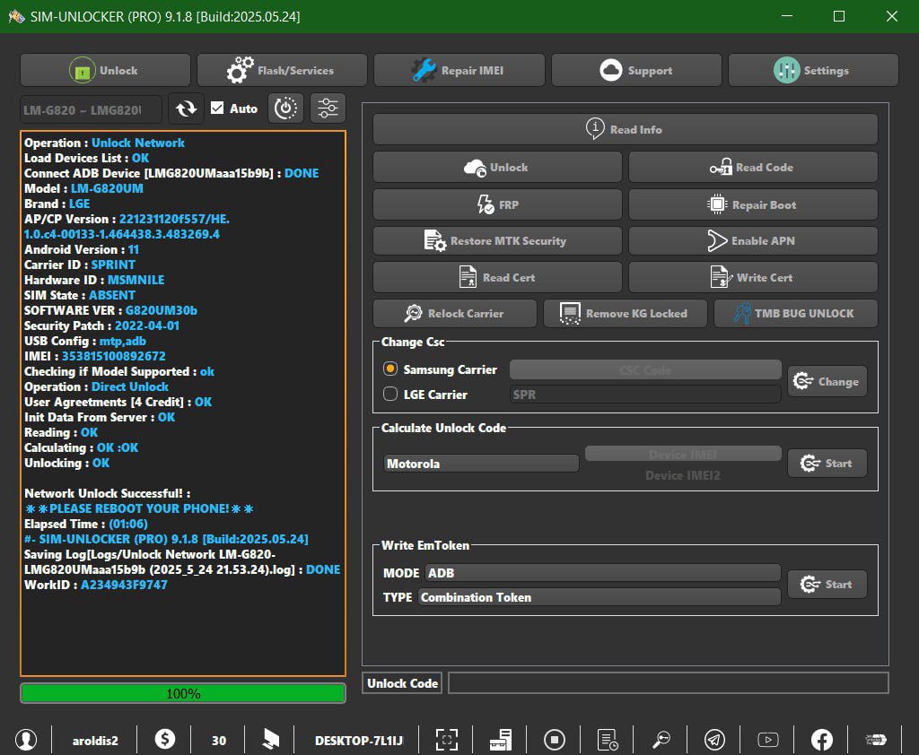SIM-Unlocker Pro