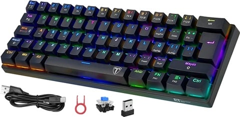 Teclado 60% / RGB Gaming Multimodo