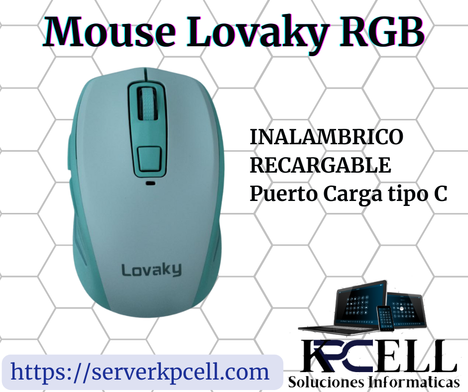 Mouse Wireless RGB