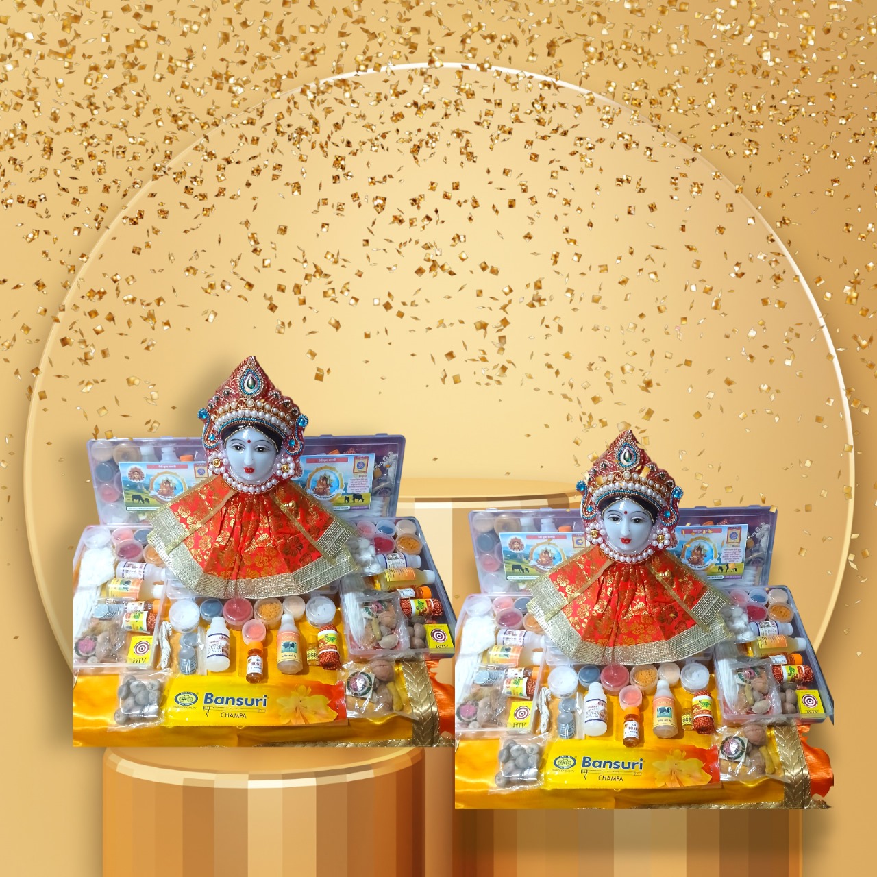 Devi Ka Mukut 2 - mukut pair