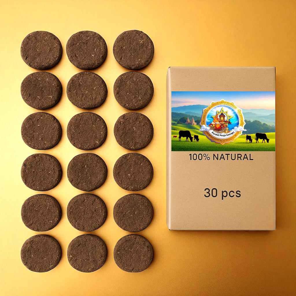 Natural Cow Dung Cake