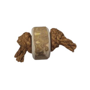 2 Knots Rope with Coffee Donut 