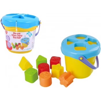 Vkládací kyblík s tvary play tive
