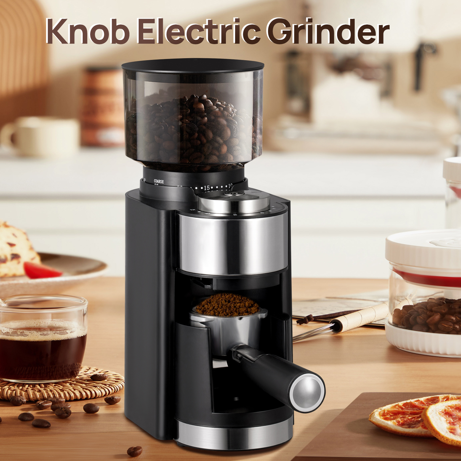 Brutelle Electric Burr Coffee Grinder