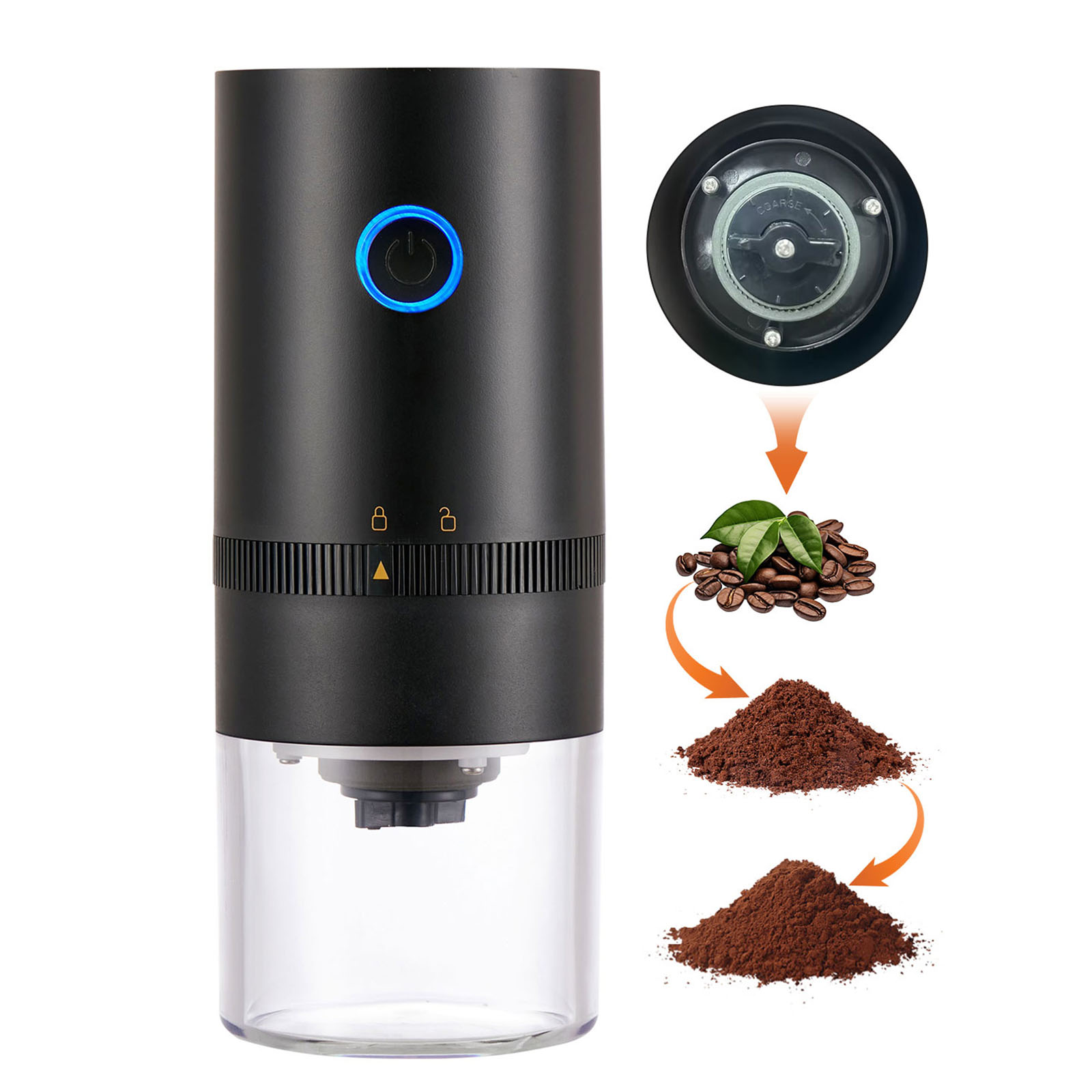 Brutelle Electric Coffee Grinder