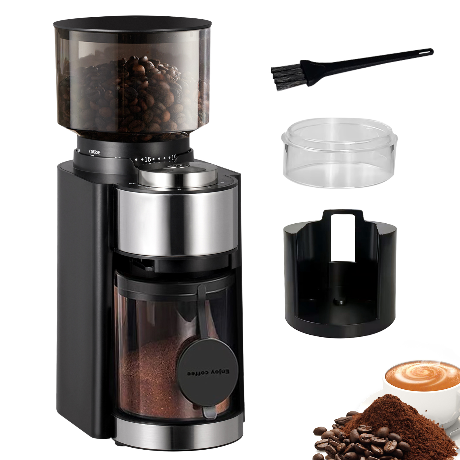 Brutelle Electric Burr Coffee Grinder