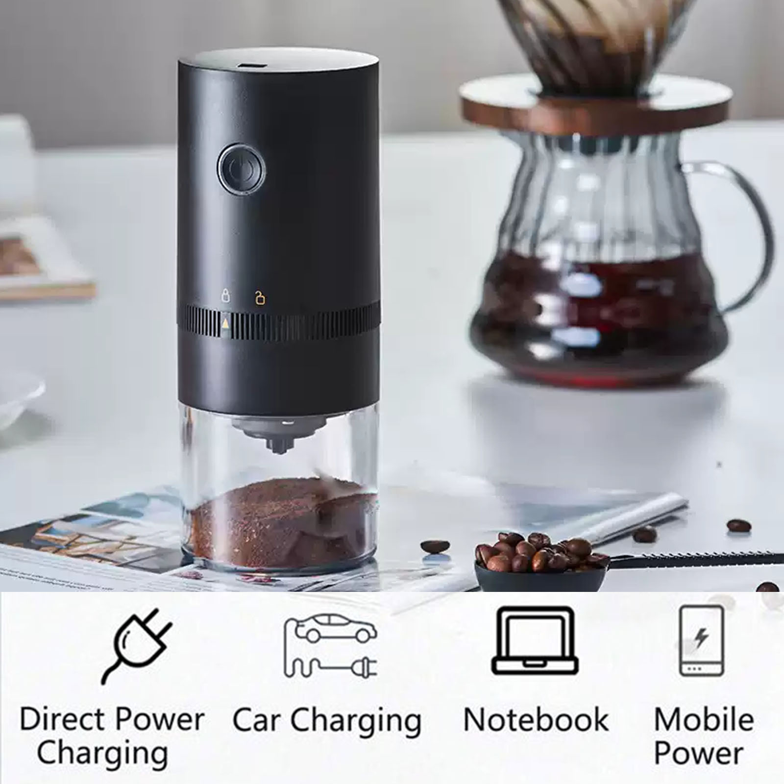 Brutelle Electric Coffee Grinder