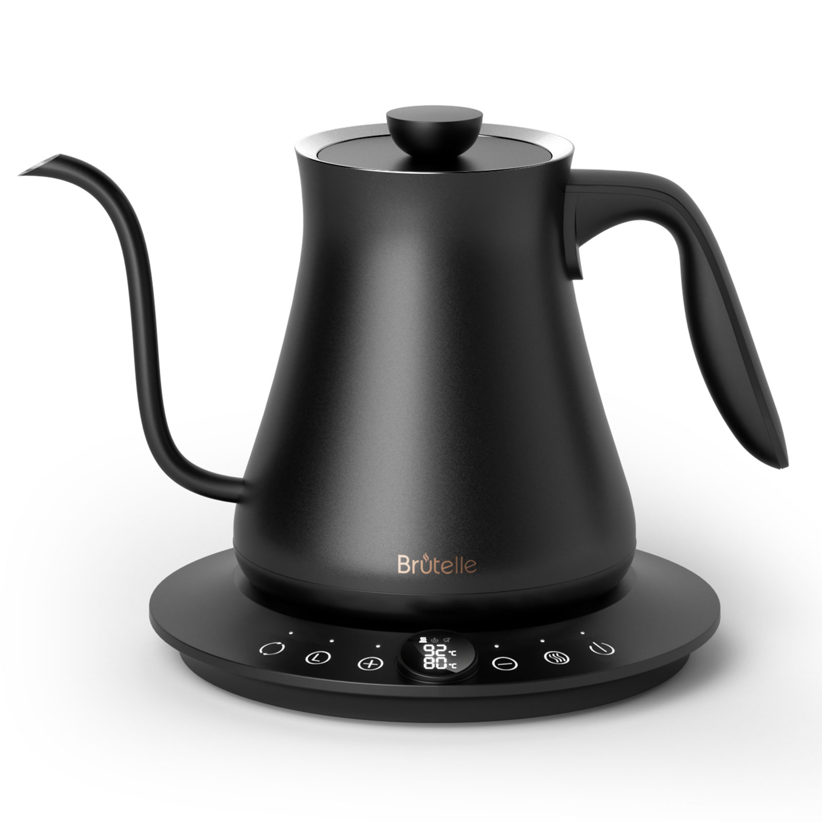 Brutelle Electric Gooseneck Coffee Kettle