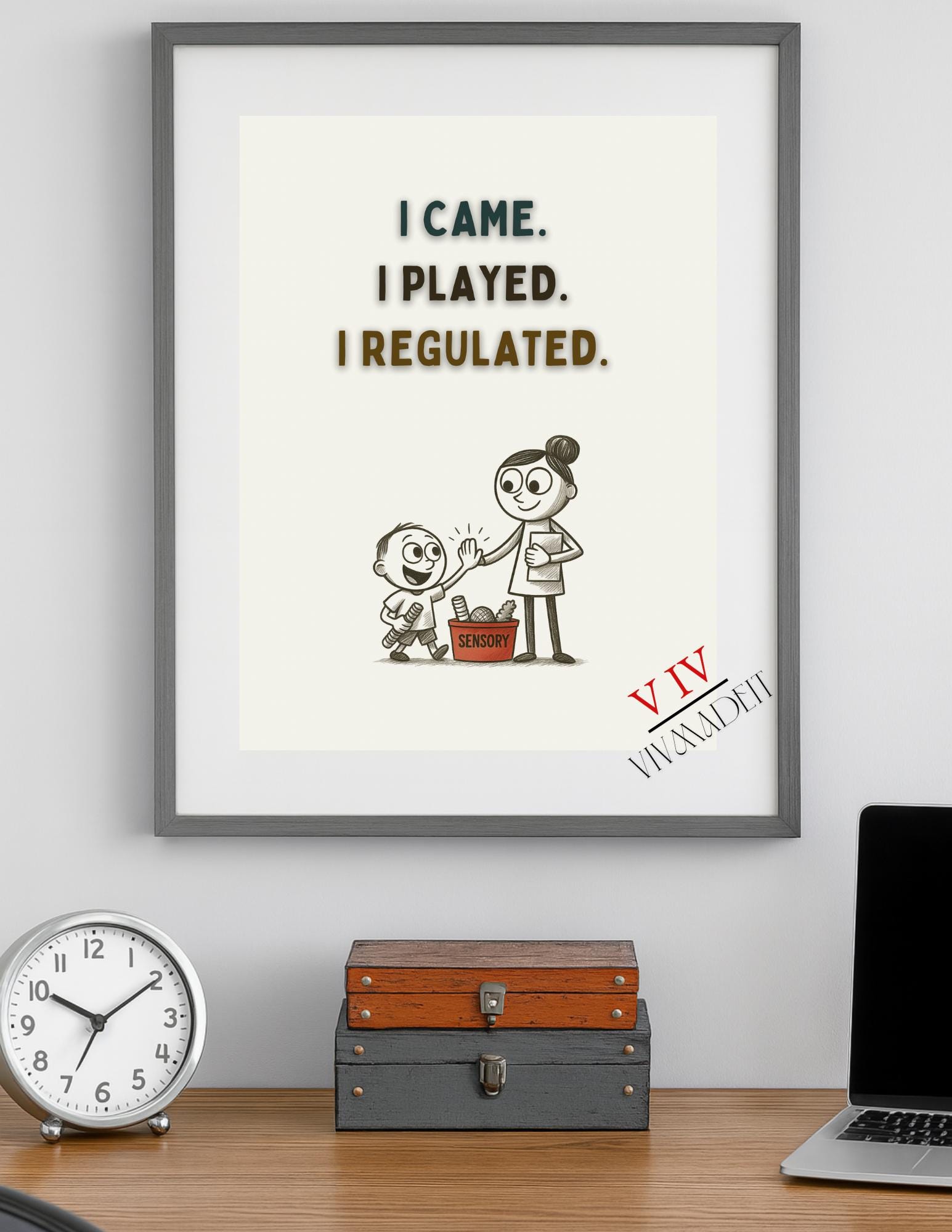 Child Therapist Office Decor: Sensory Play Art Prints (Digital Download, 5x7 8x10 11x14 JPEGs)