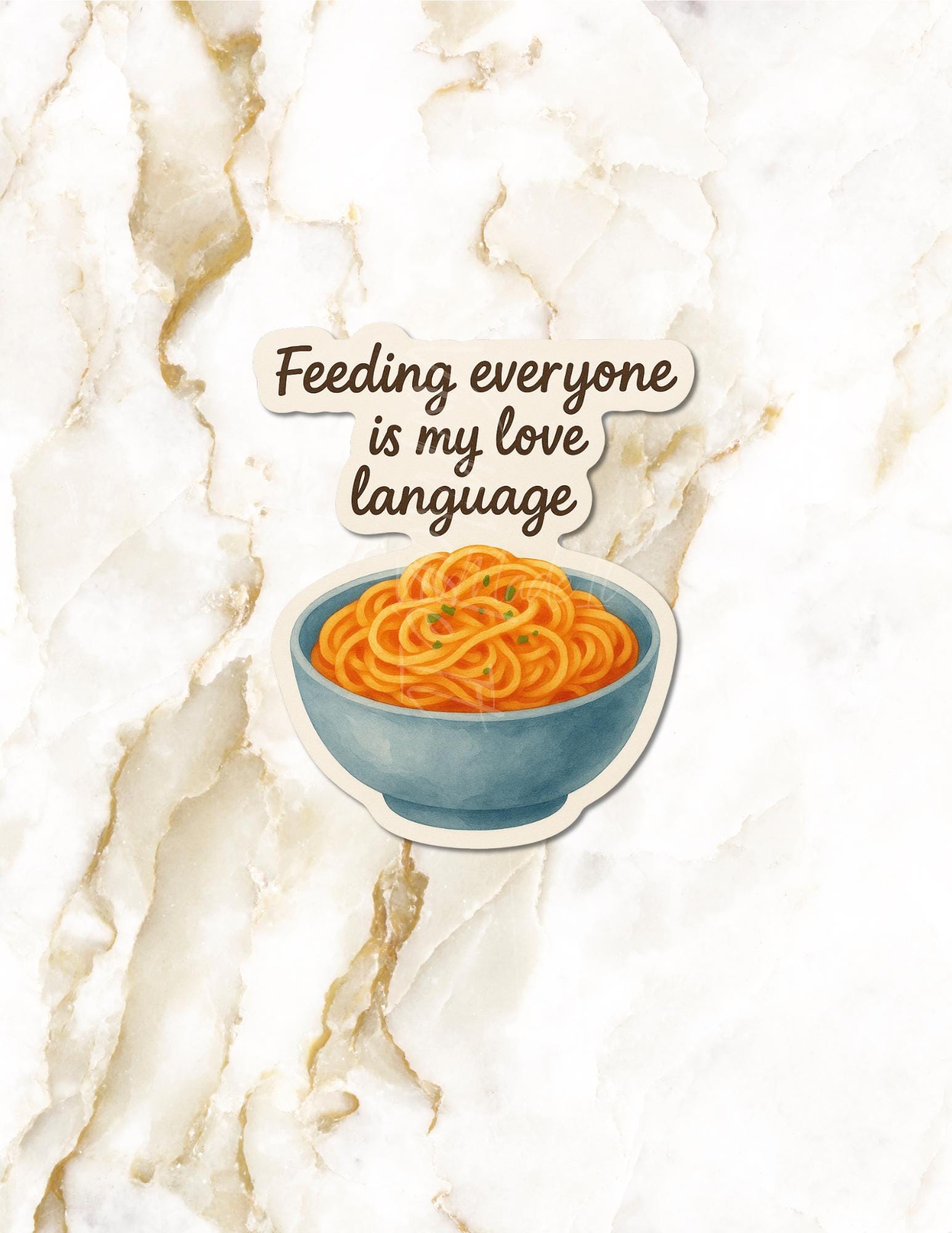 Funny Food Quote Magnet: Pasta Lover Kitchen Decor