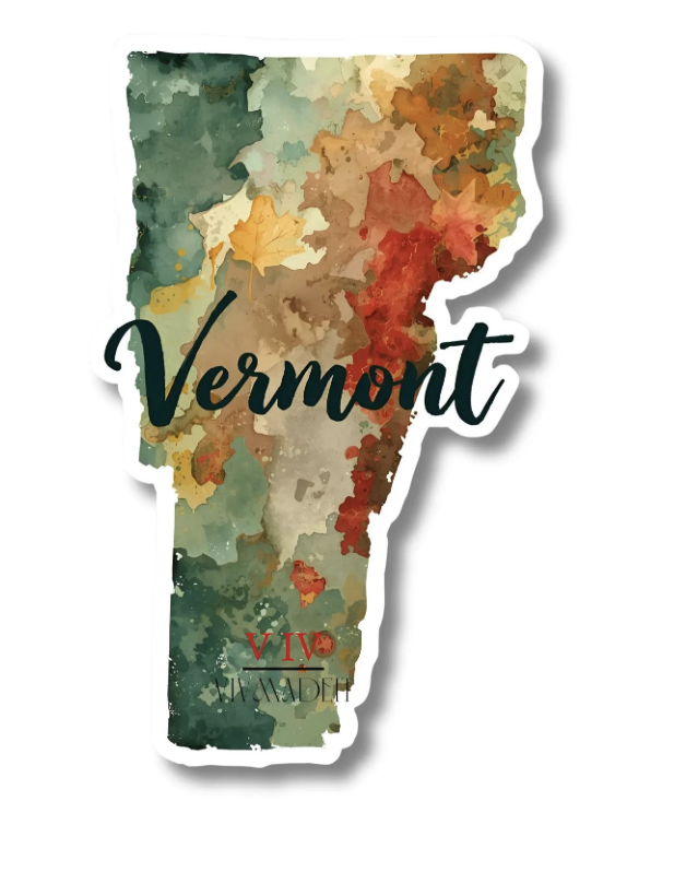 Vermont State Sticker
