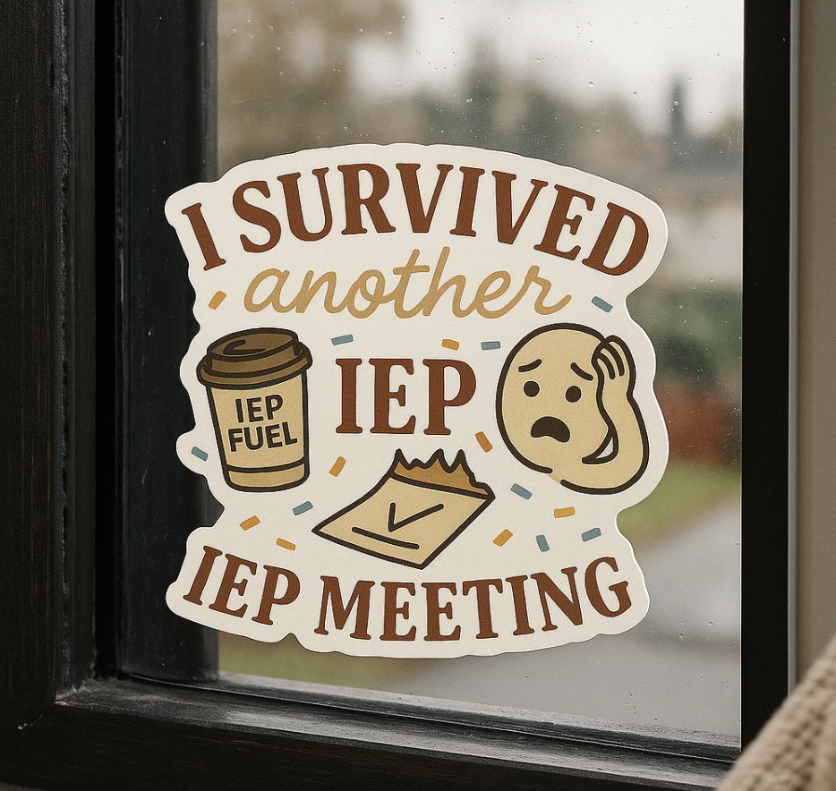 Funny SLP Sticker Set: Speech Therapy Humor, 10-Piece Vinyl Decals