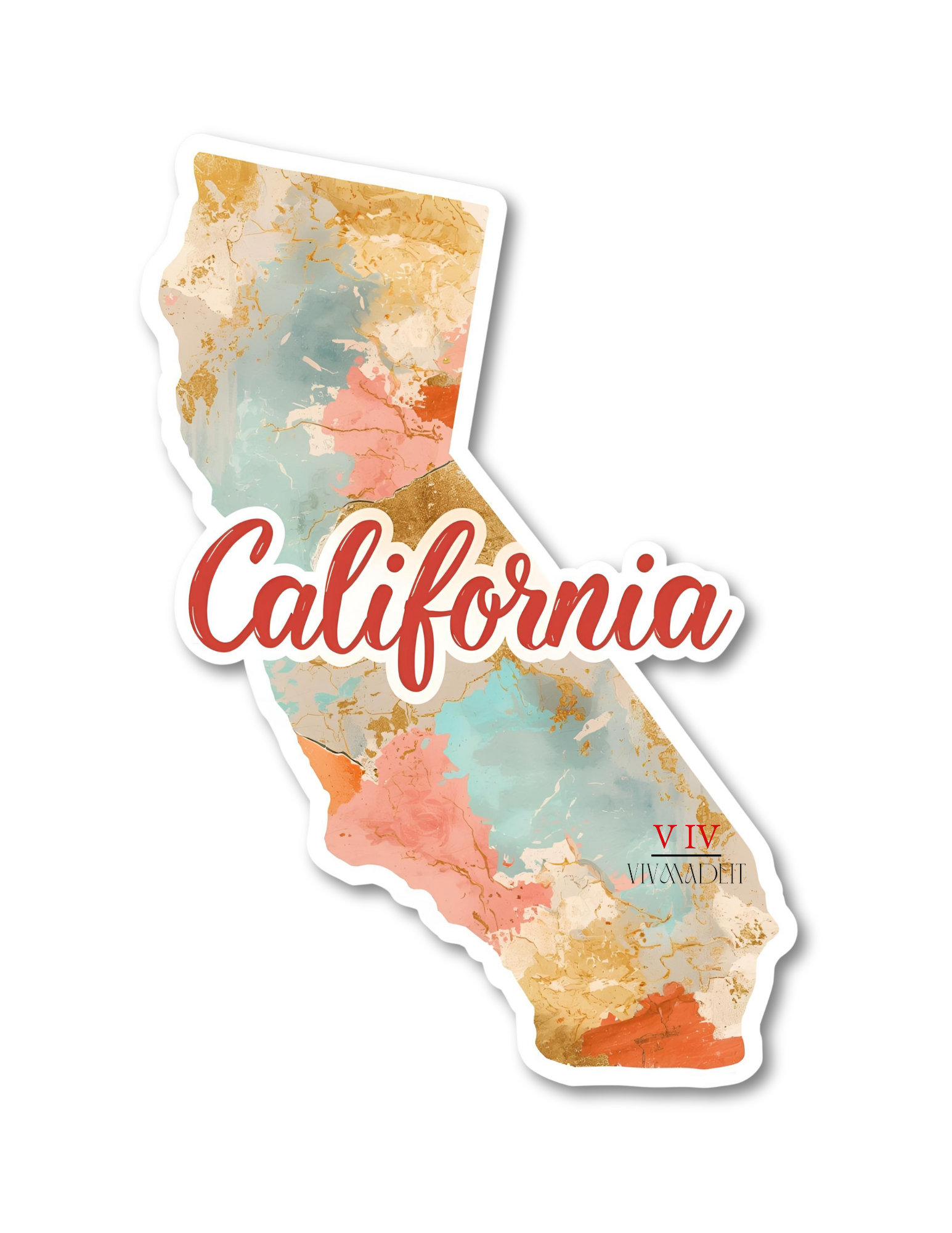 California State Sticker