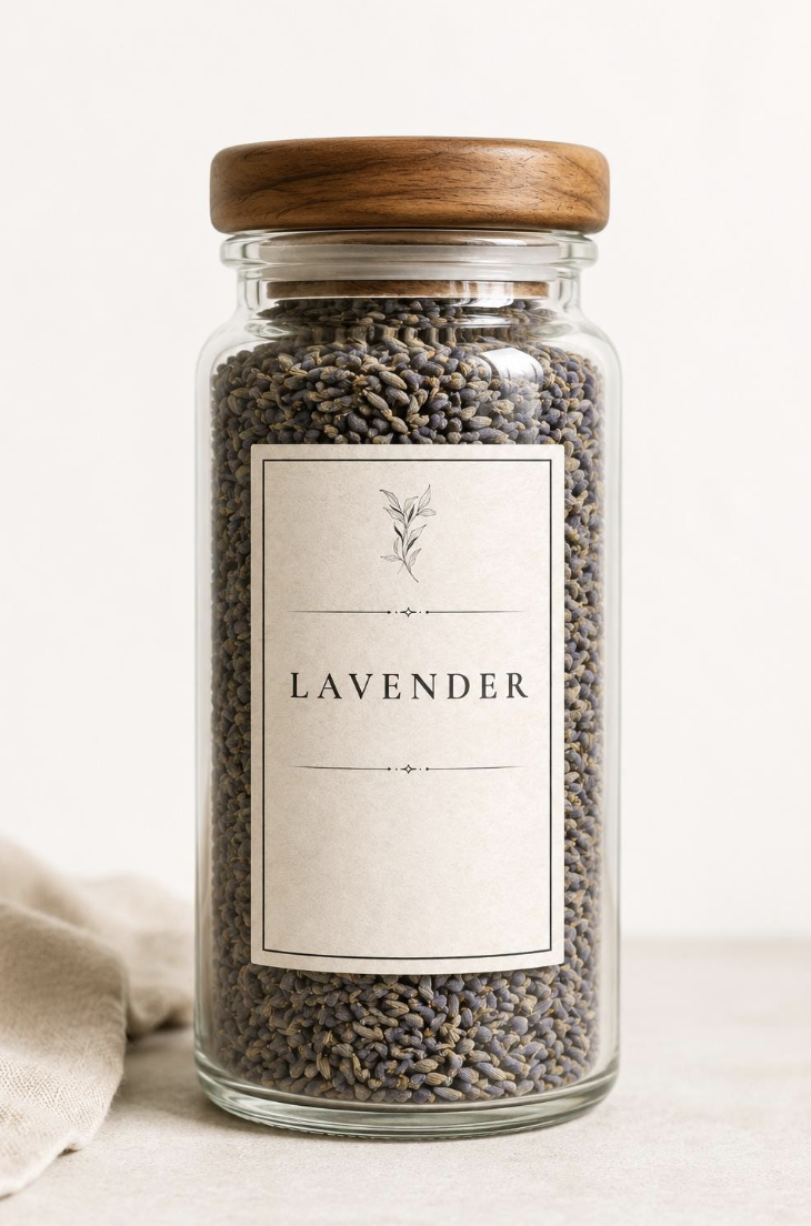 Custom French Apothecary Pantry Labels, Waterproof Rectangle Kitchen Organization Stickers