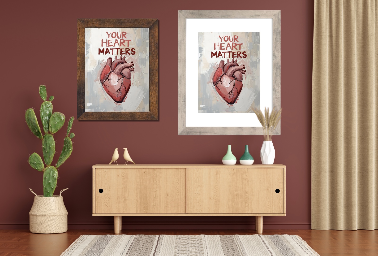 Your Heart Matters Art Poster