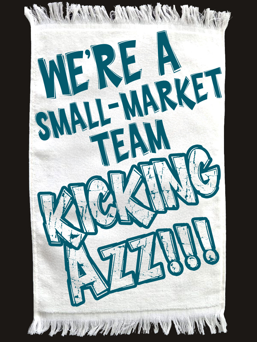 Jags Rally Towel - Small Market kicking A$$