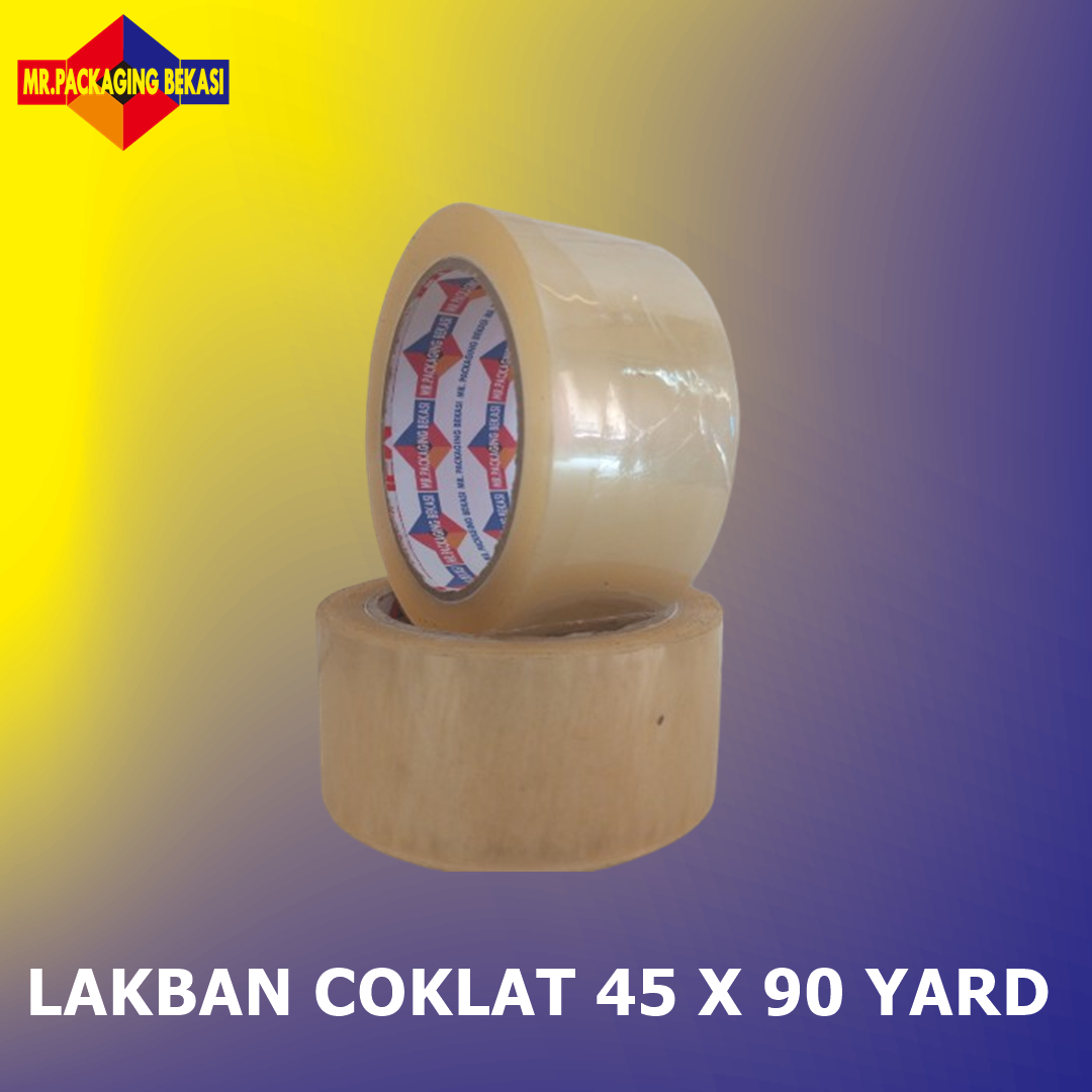 Lakban Coklat 45 x 90 Yard