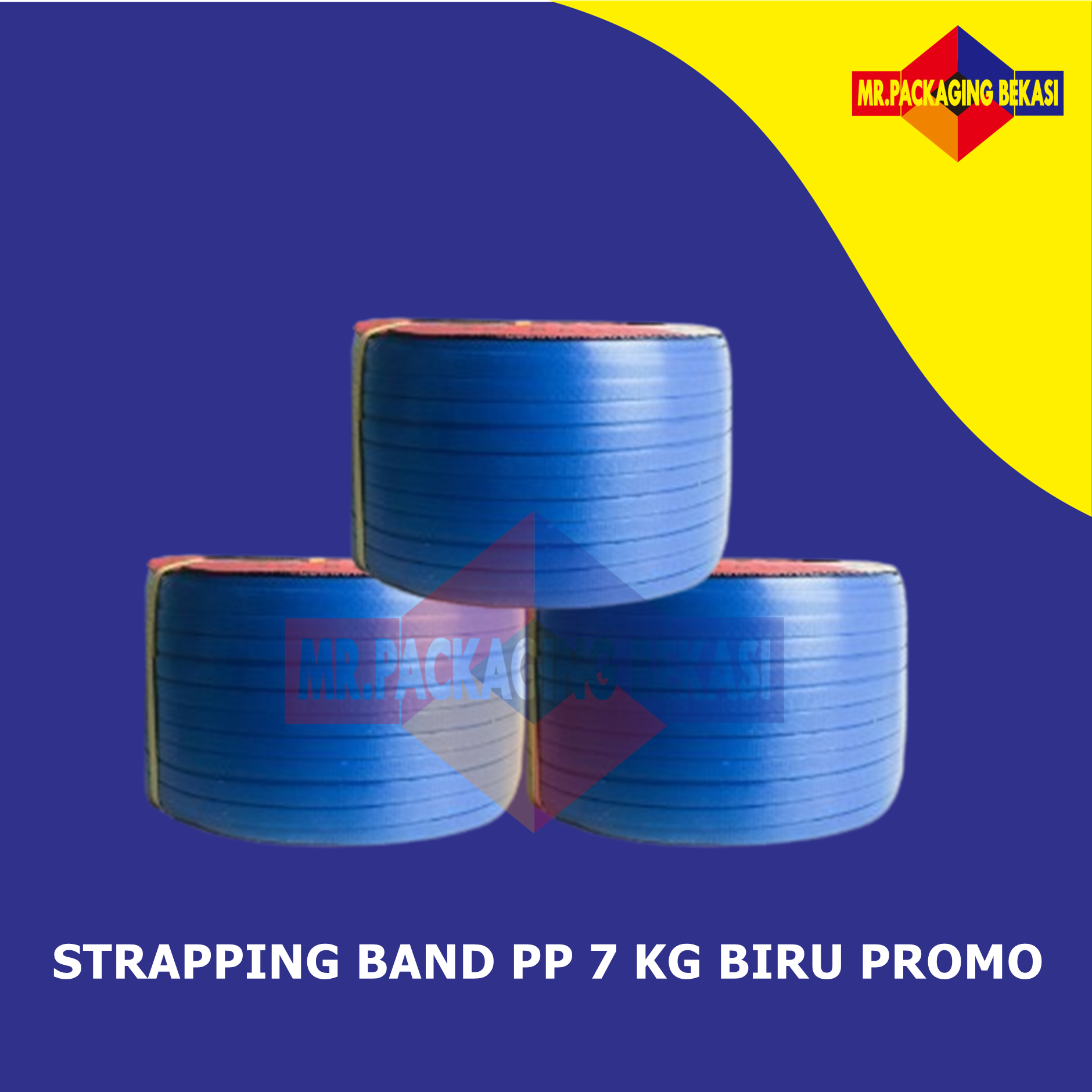 Strapping Band PP 7 Kg Biru