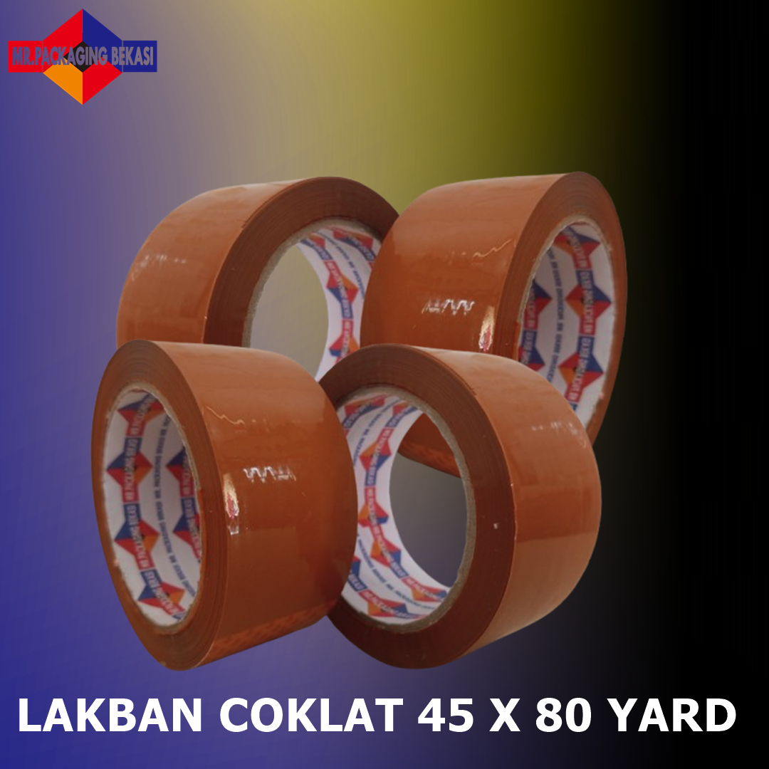 Lakban Coklat 45 x 80 Yard