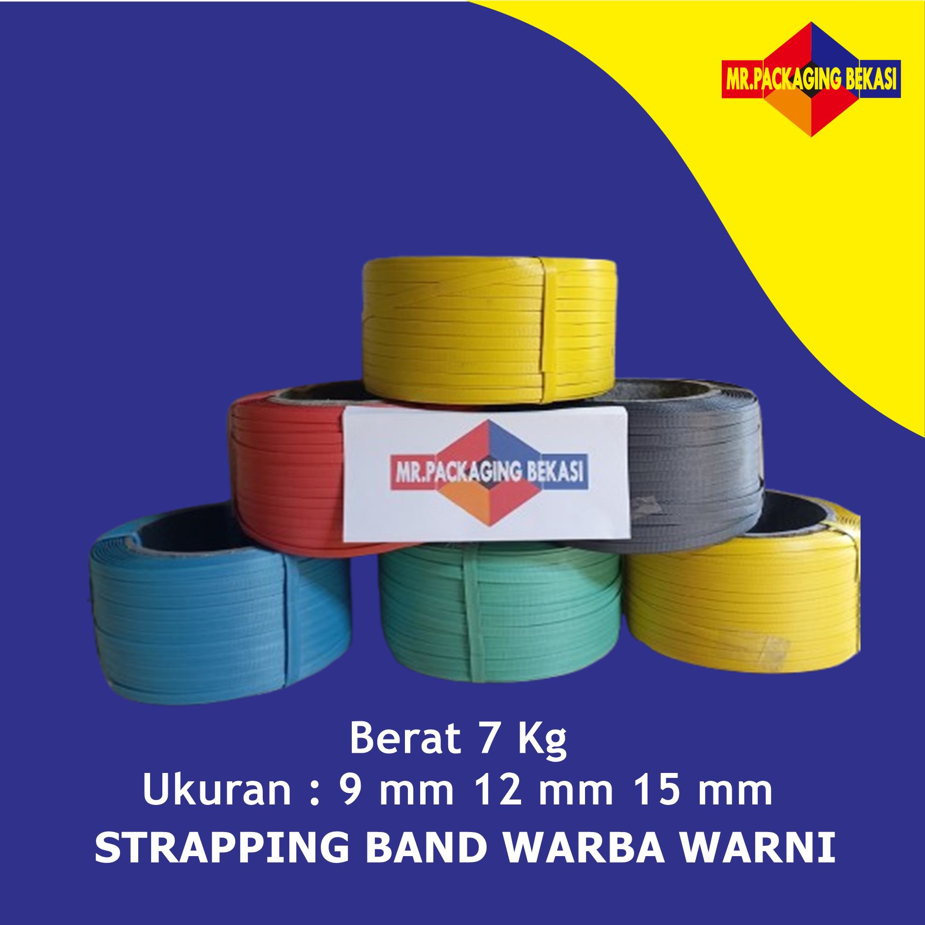Strapping Band Warna Warni