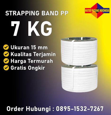 Strapping Band PP 7 KG Putih