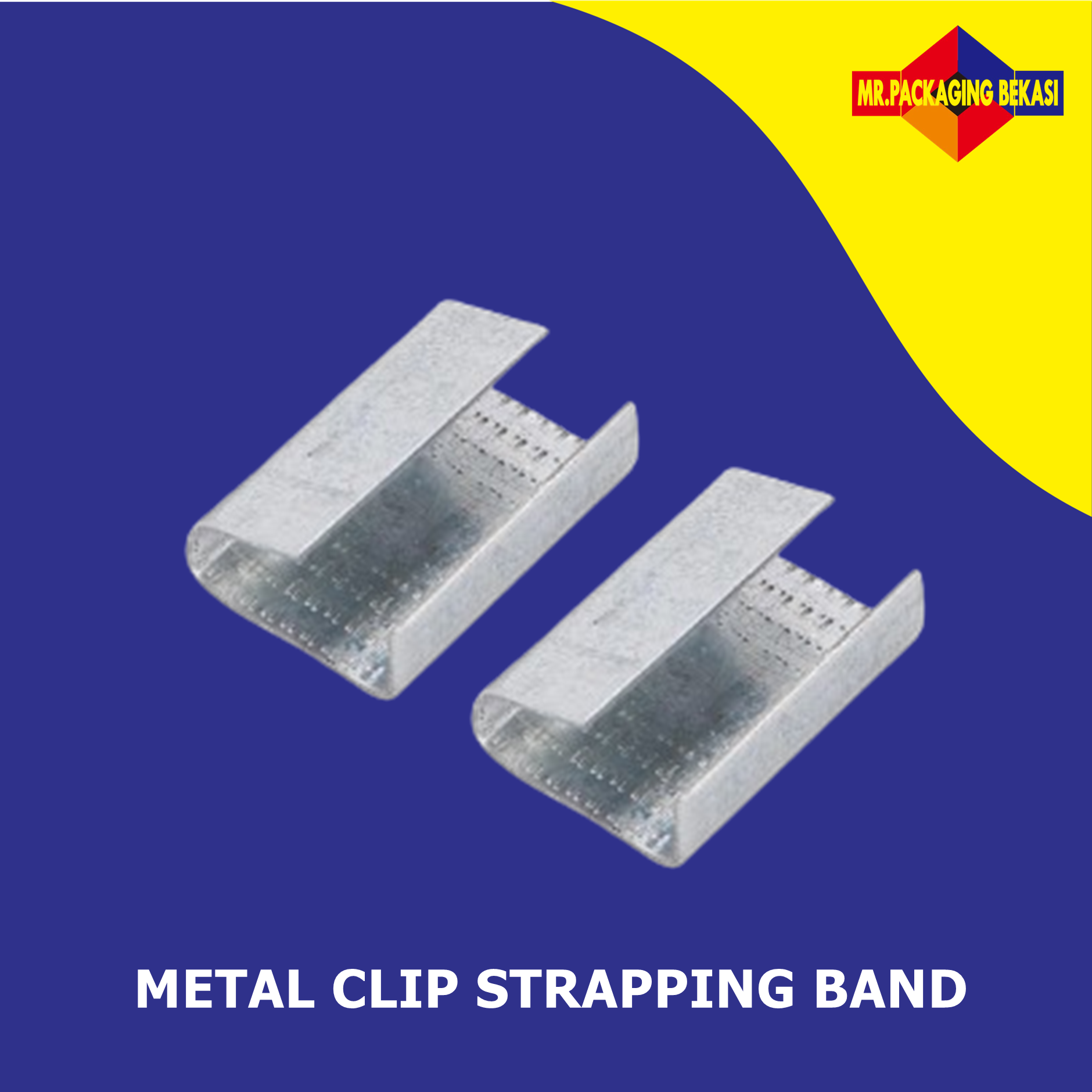 Klip Logam Strapping Band