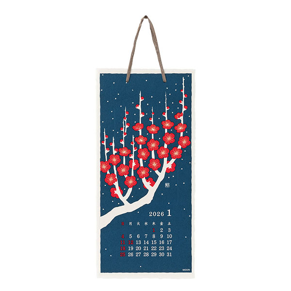Calendario Washi de Pared 2026 Midori