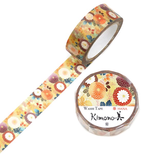 Washi Tape Crisantemo
