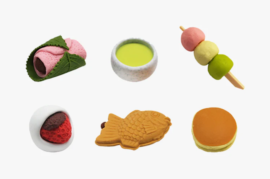 Set Gomas Dulces Japoneses