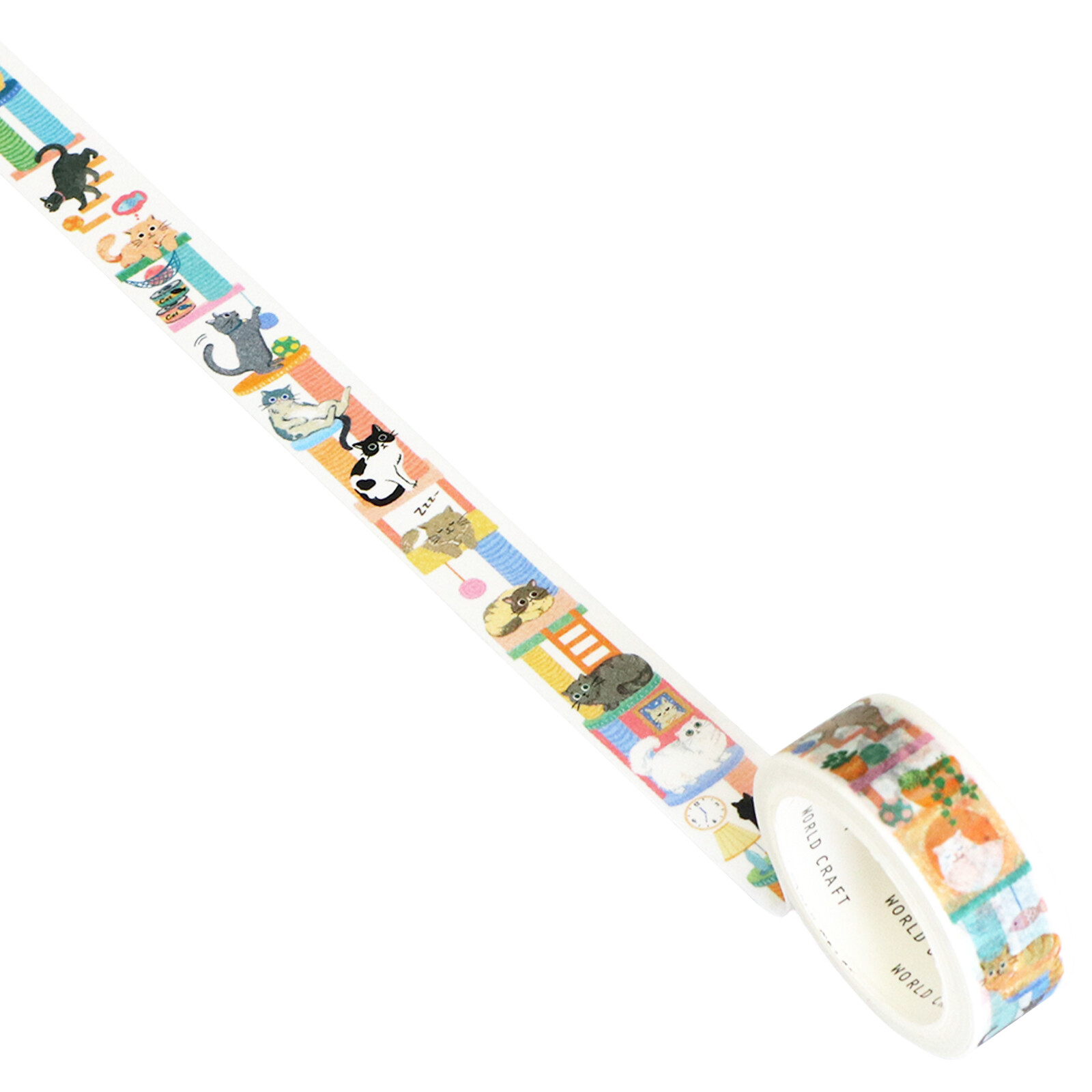 Washi Tape Torre de Gatos