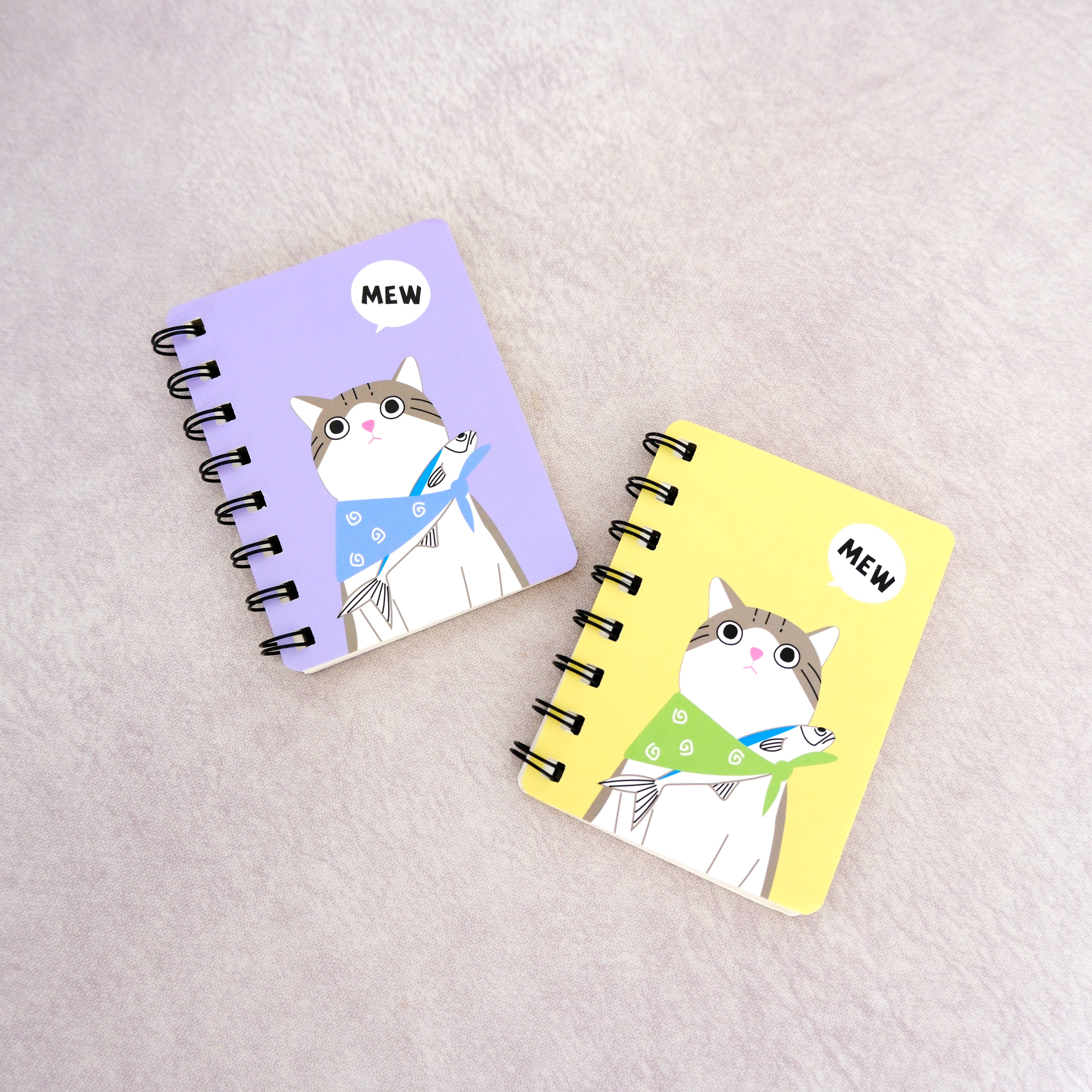 Mini Libretas A7 Gatos