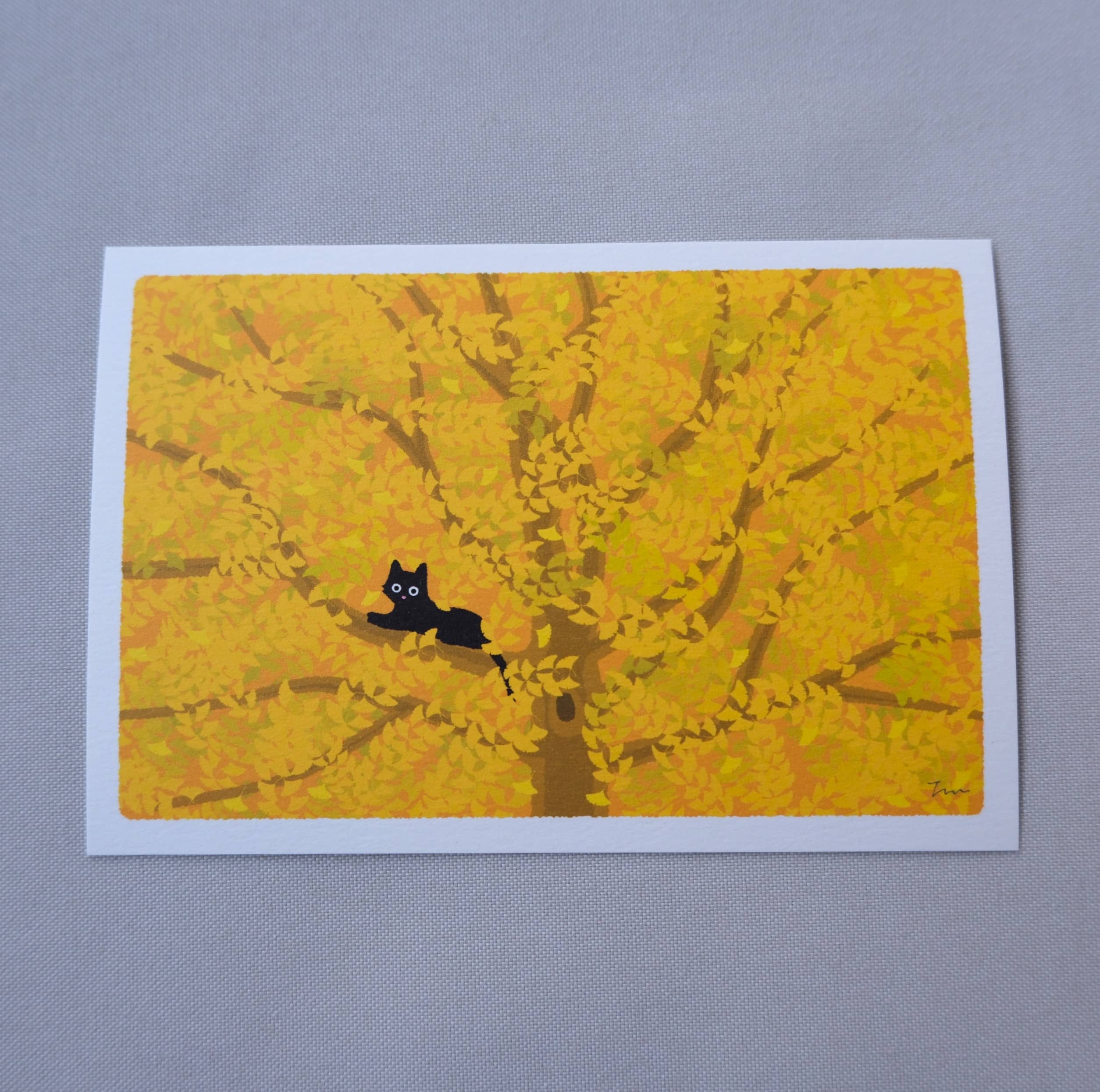 Postal Hojas Ocultas